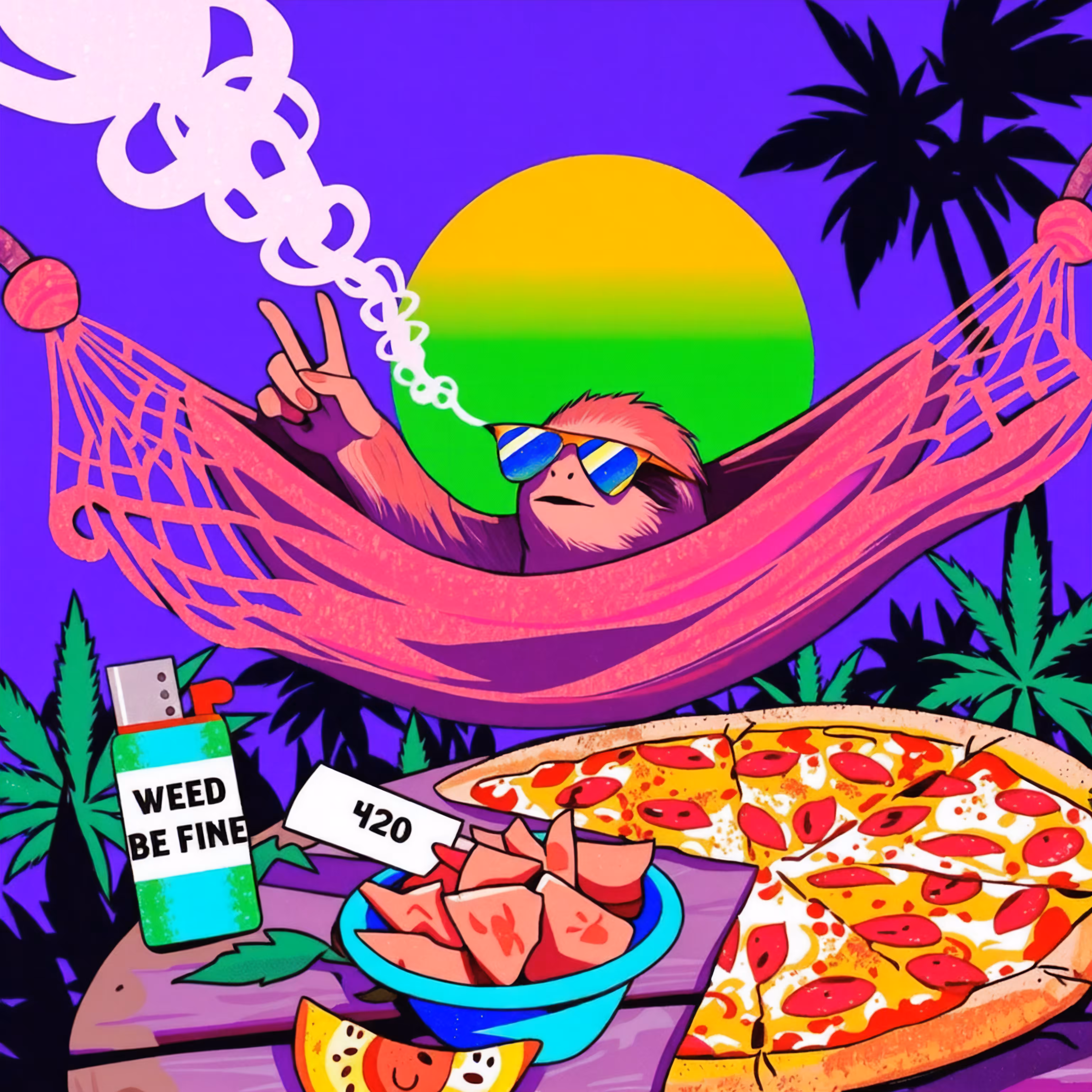 Smoke, Snack, Snooze