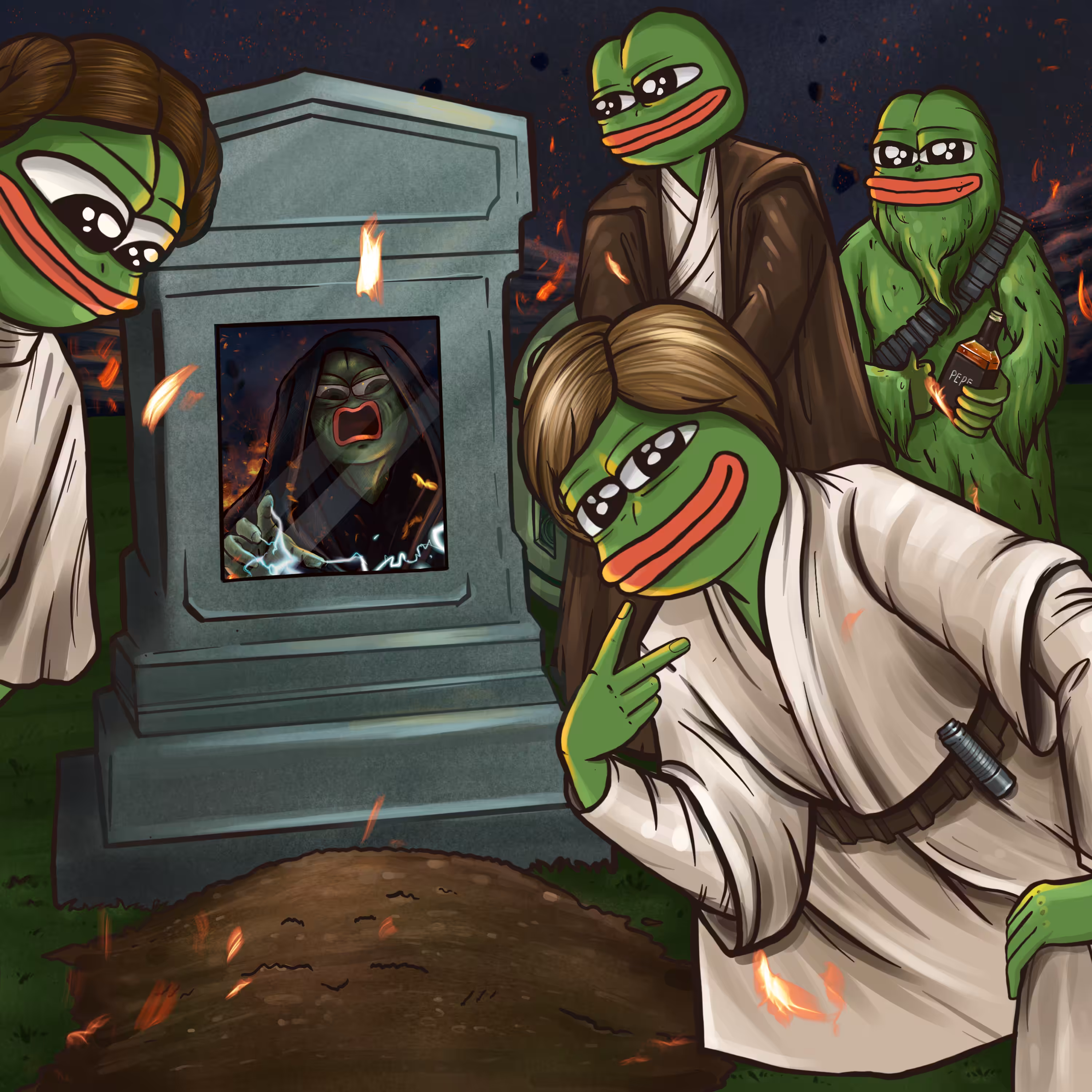 Goodbye Dark PEPE 👿