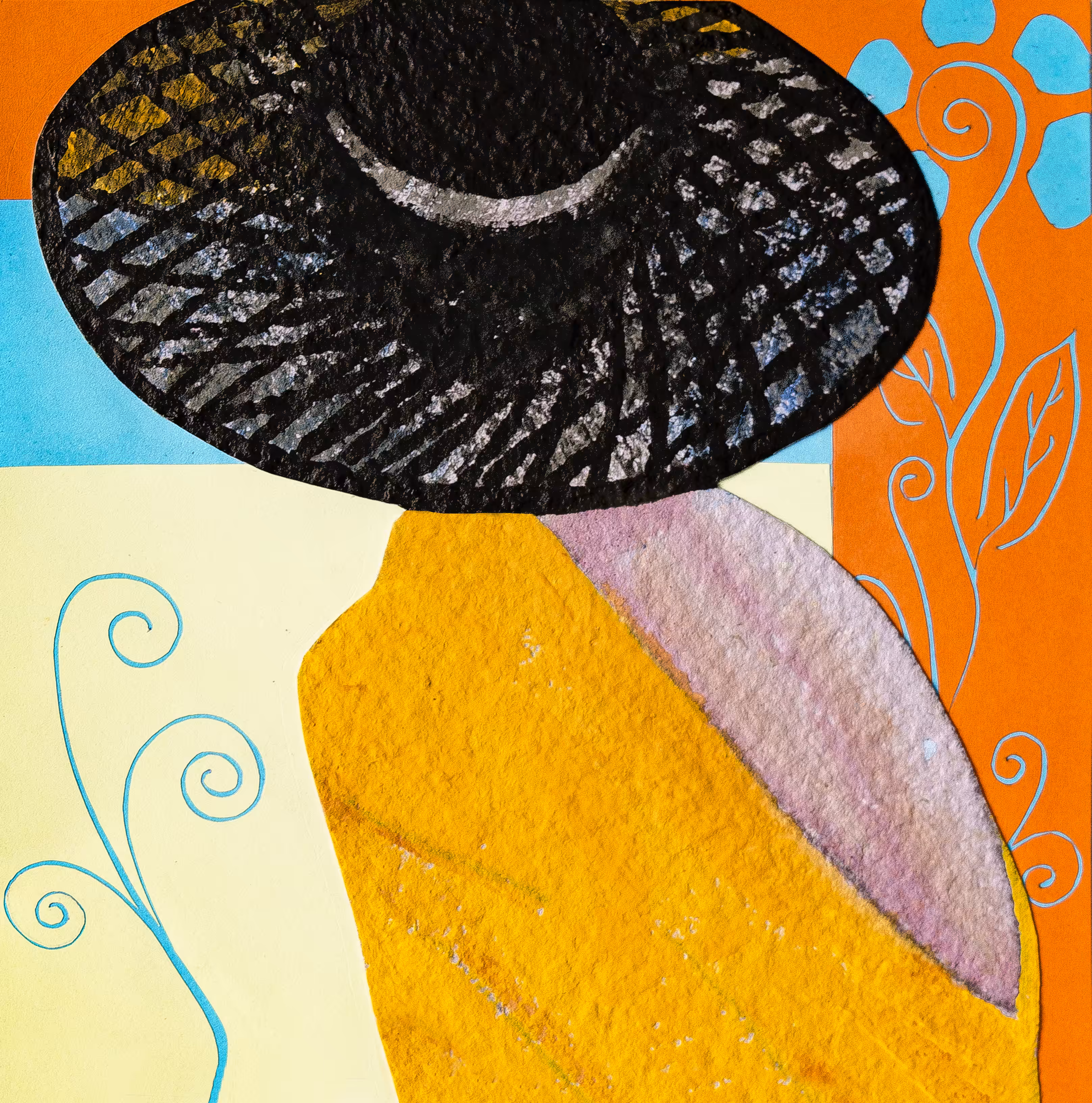 Woman with hat