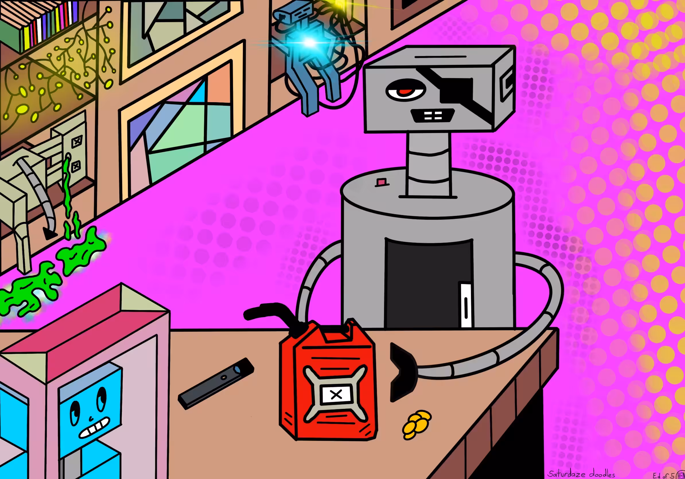 ‘Robot Trap House’ - Signed and Numbered Edition of 5