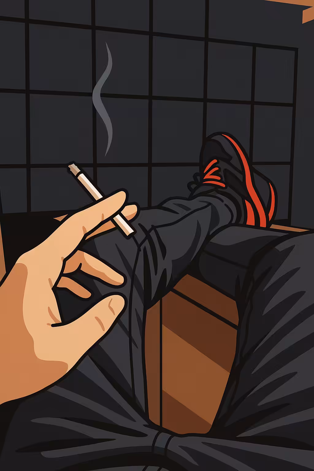 Always smoking 🚬