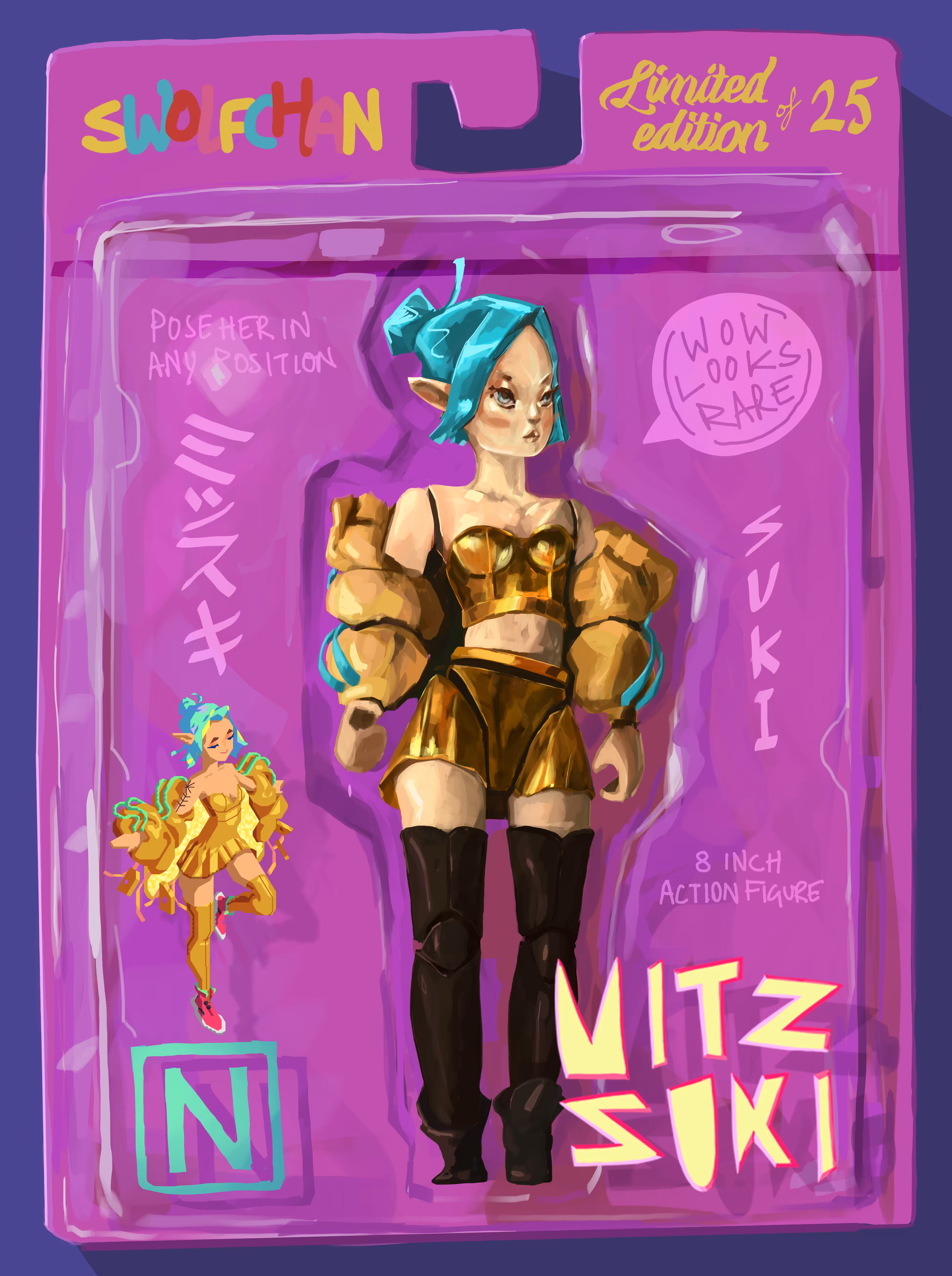 Mitzsuki Collectors Figurine (Swolfchan)