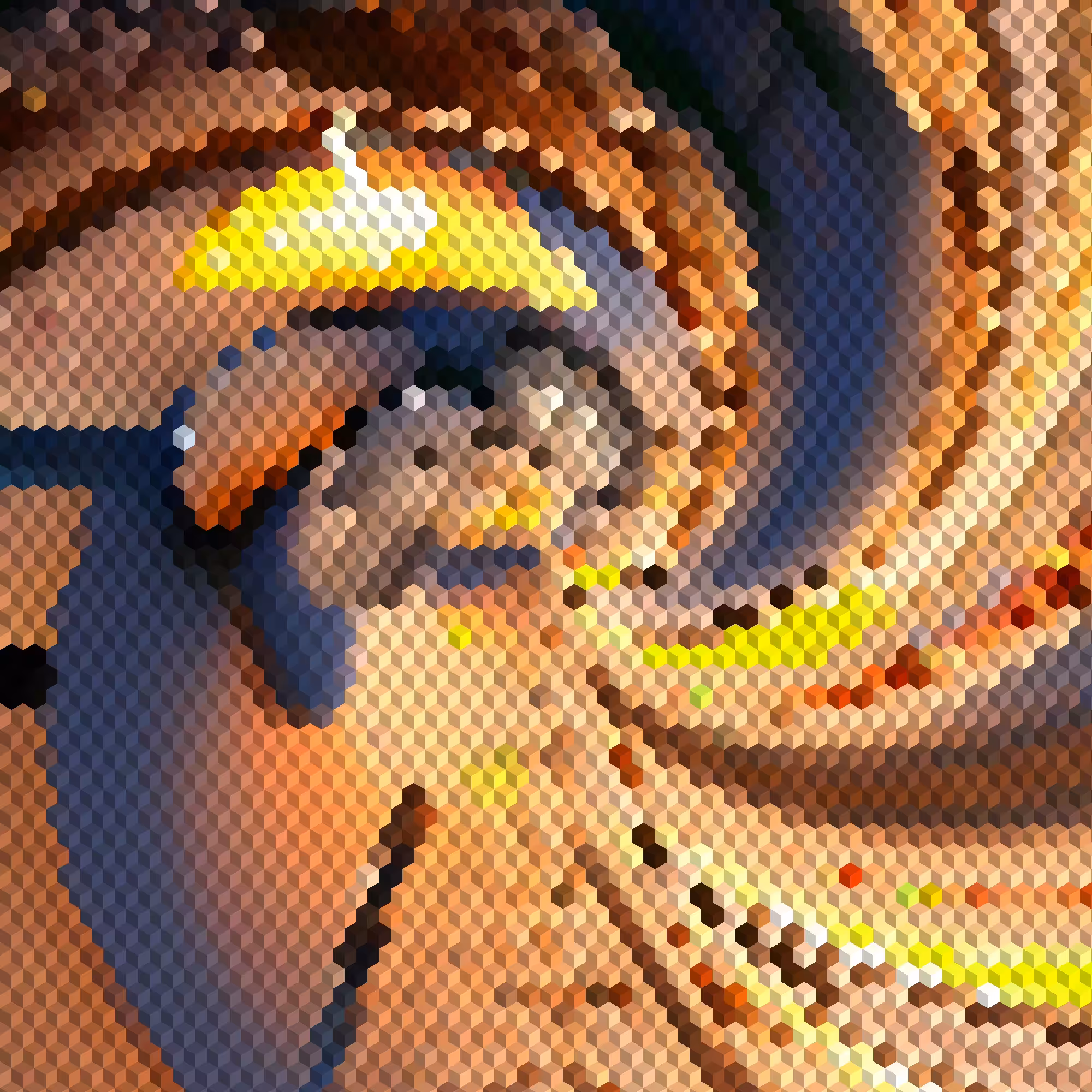 Pixel Spiral #003