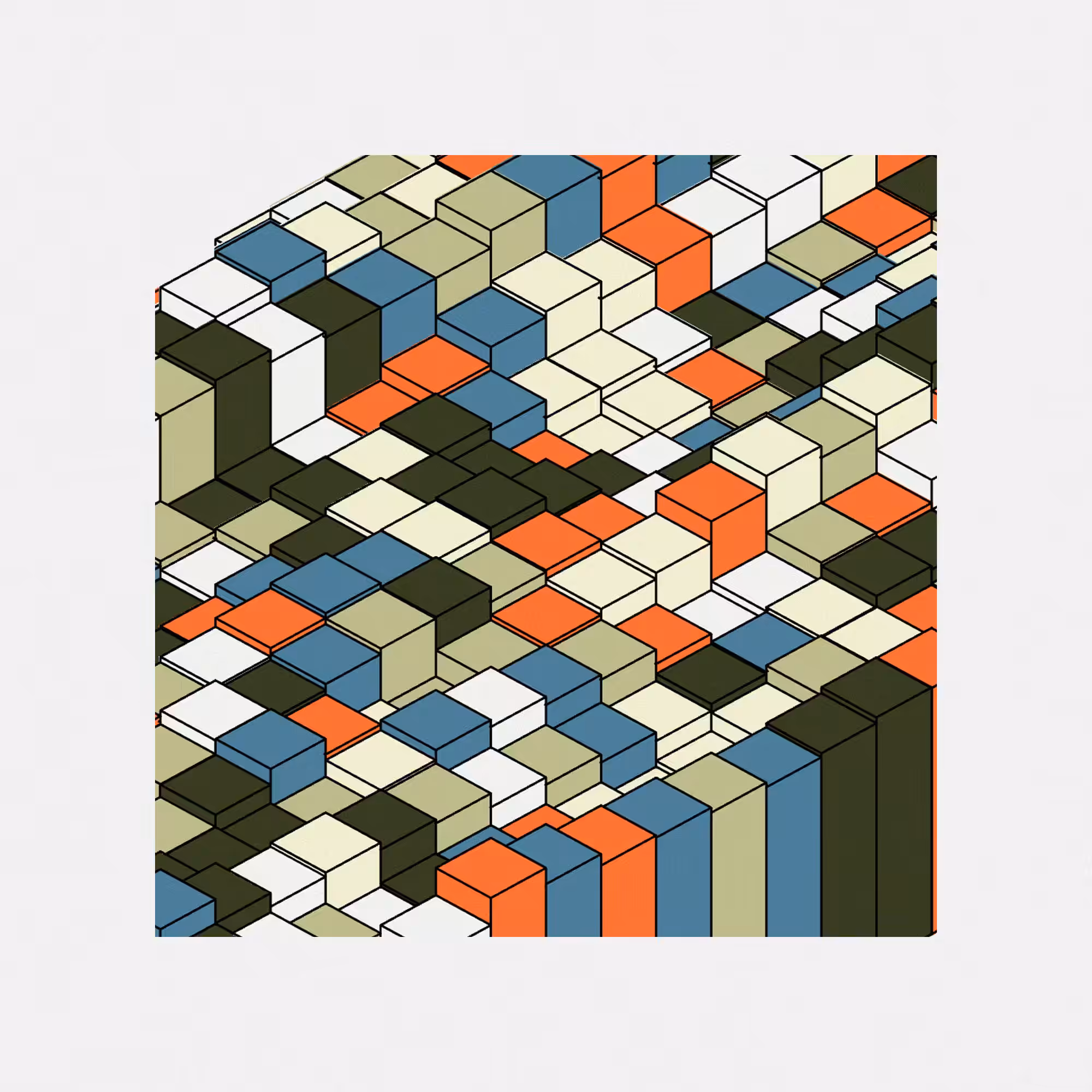 CUBIST HORIZONS #15