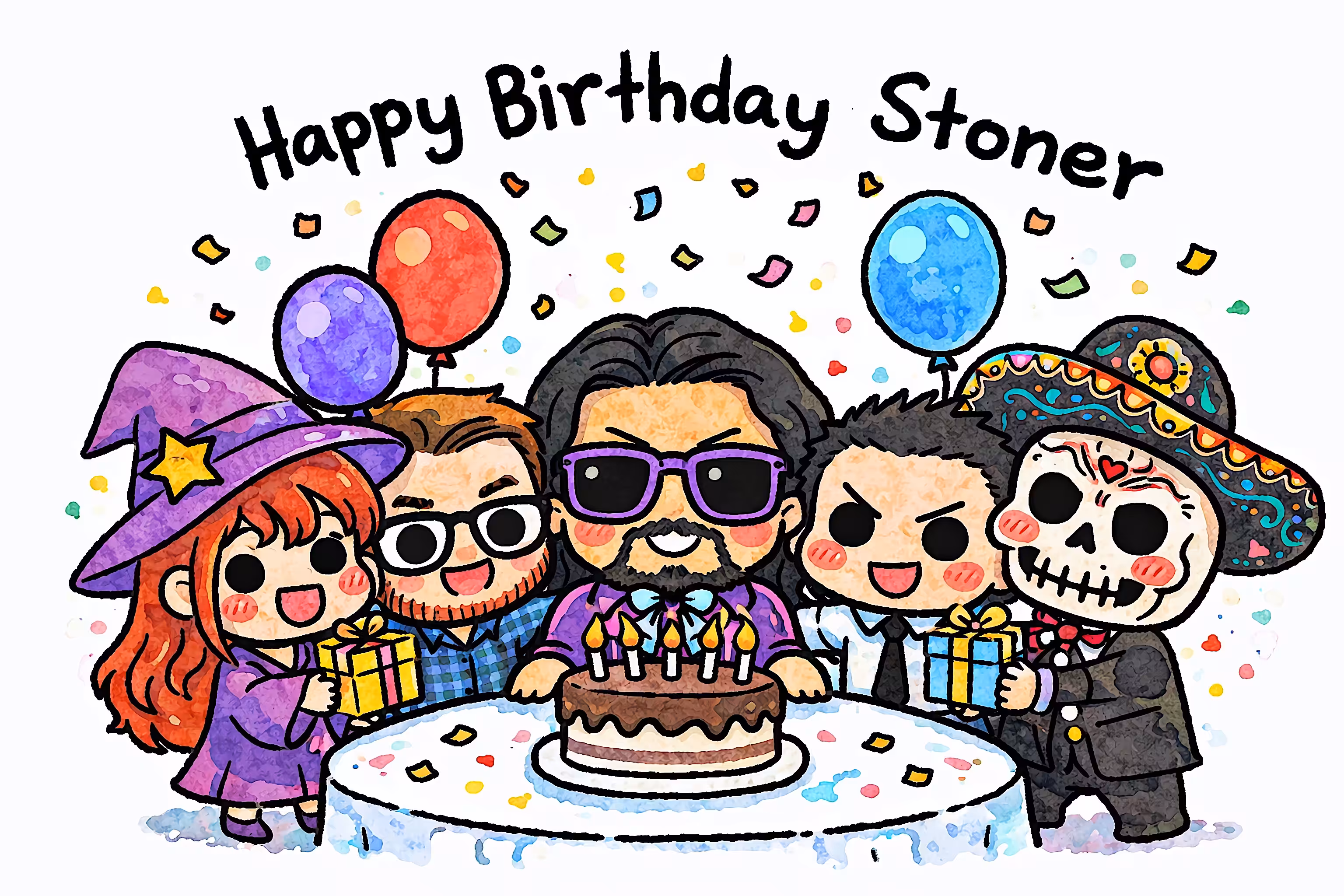 My Chibi 35th Birthday