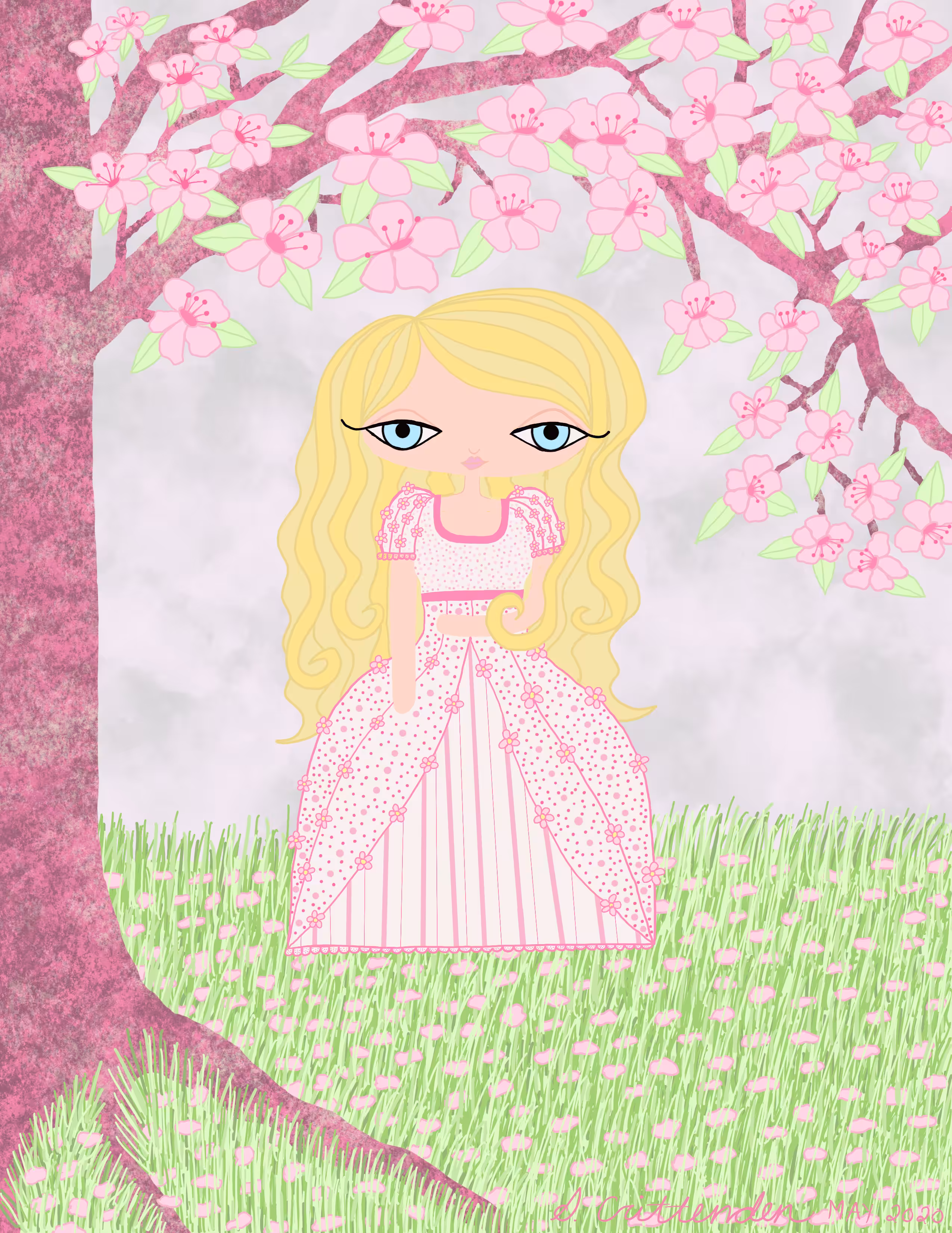 "Cherry Blossoms" By Sunny Crittenden