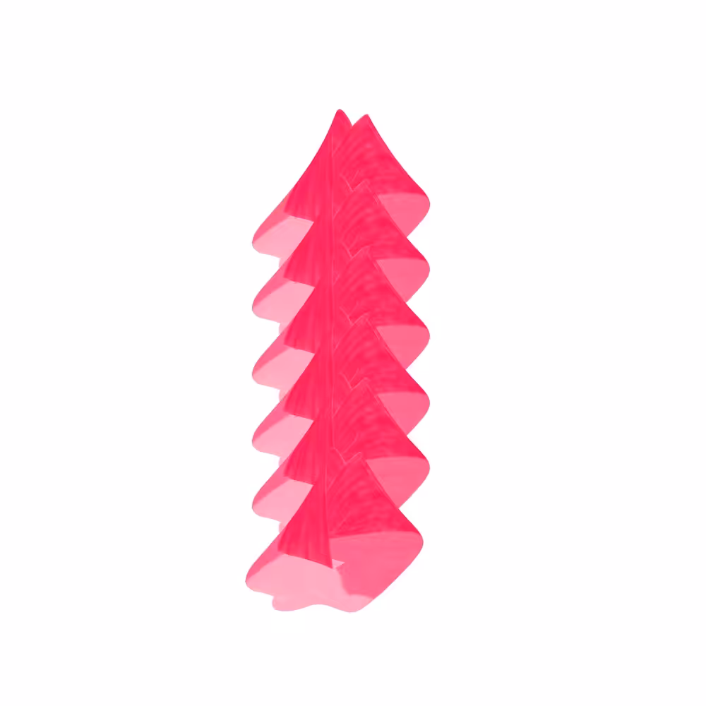 Minimalist Futuristic Pink Artwork