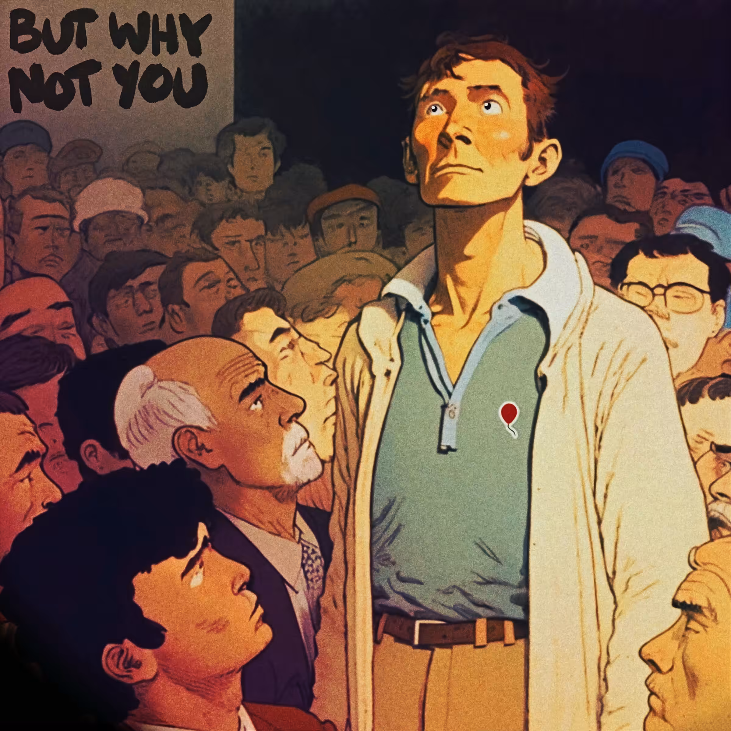 But why not you? [R]un.
