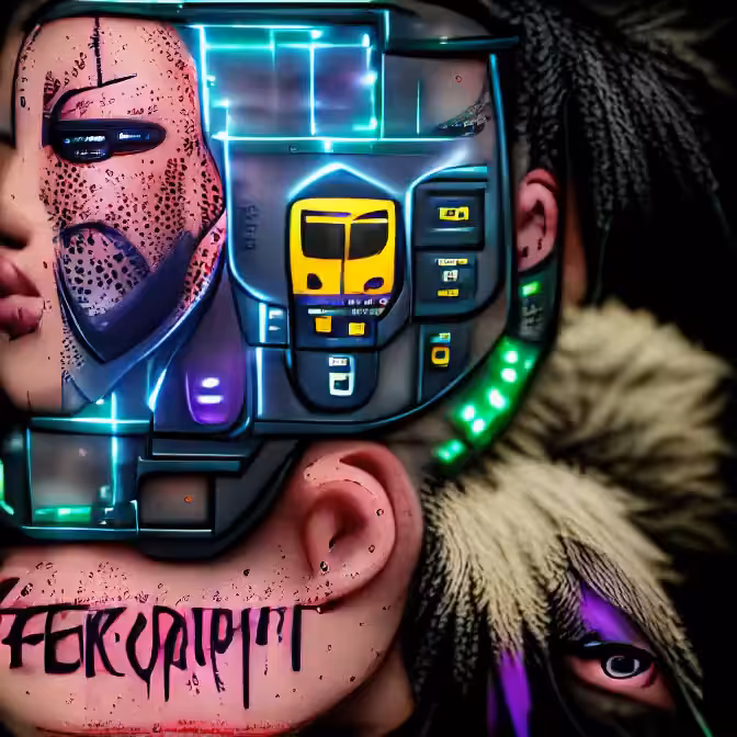 Cyberpunk Portrait 7