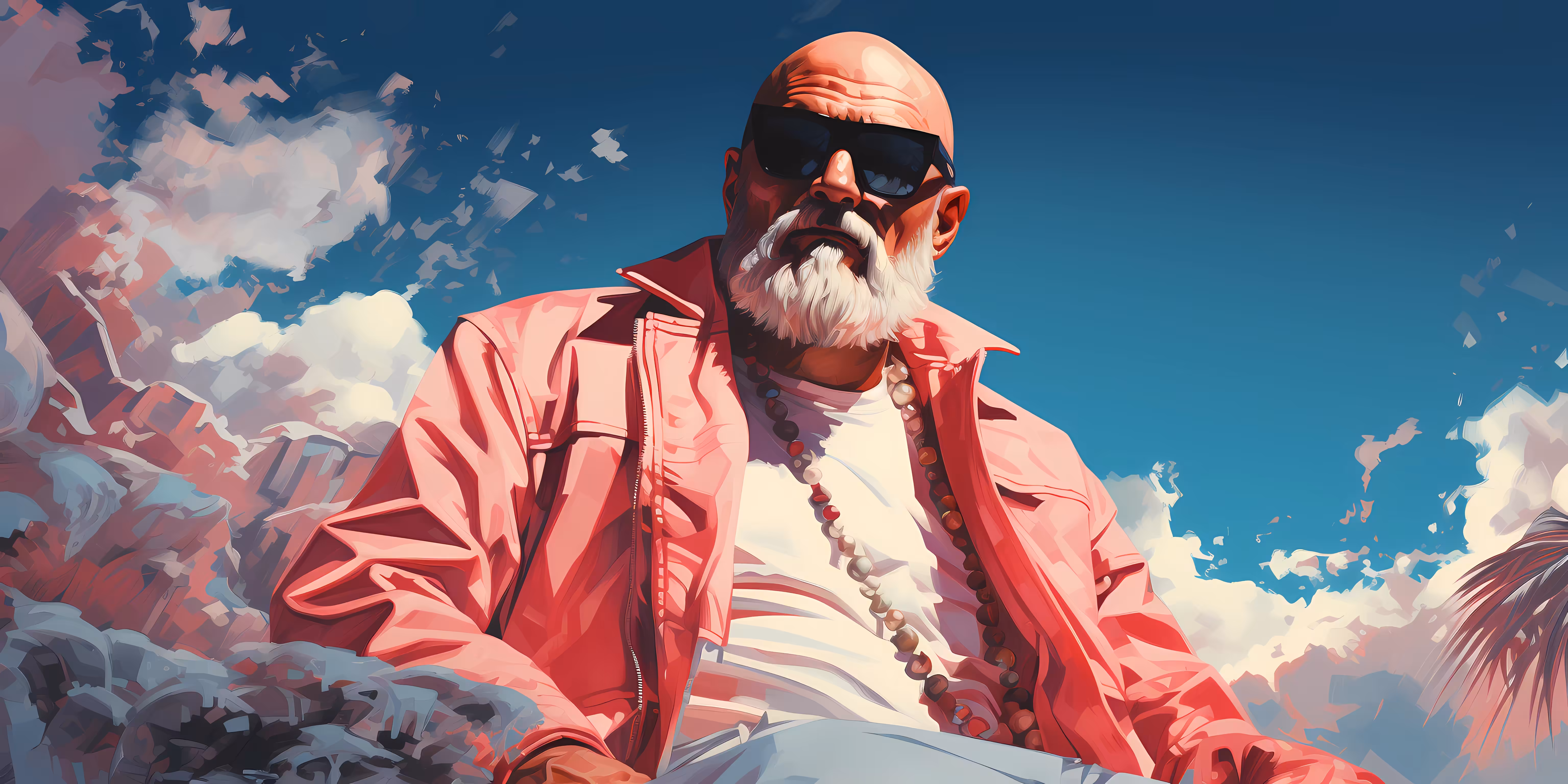 Into the mind of J-do-well: Merry Christmas! Bald Santa loves the islands! 