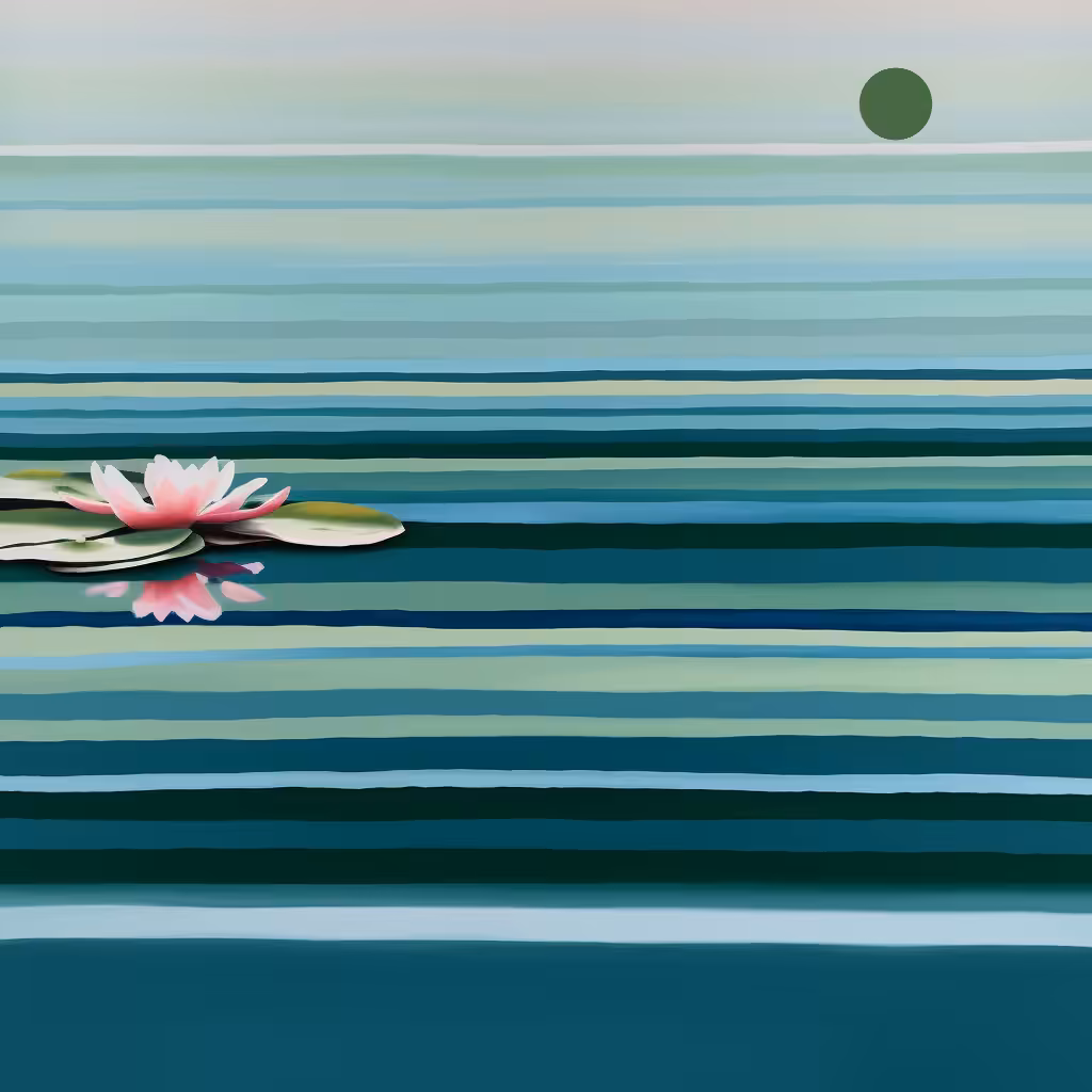water lilies