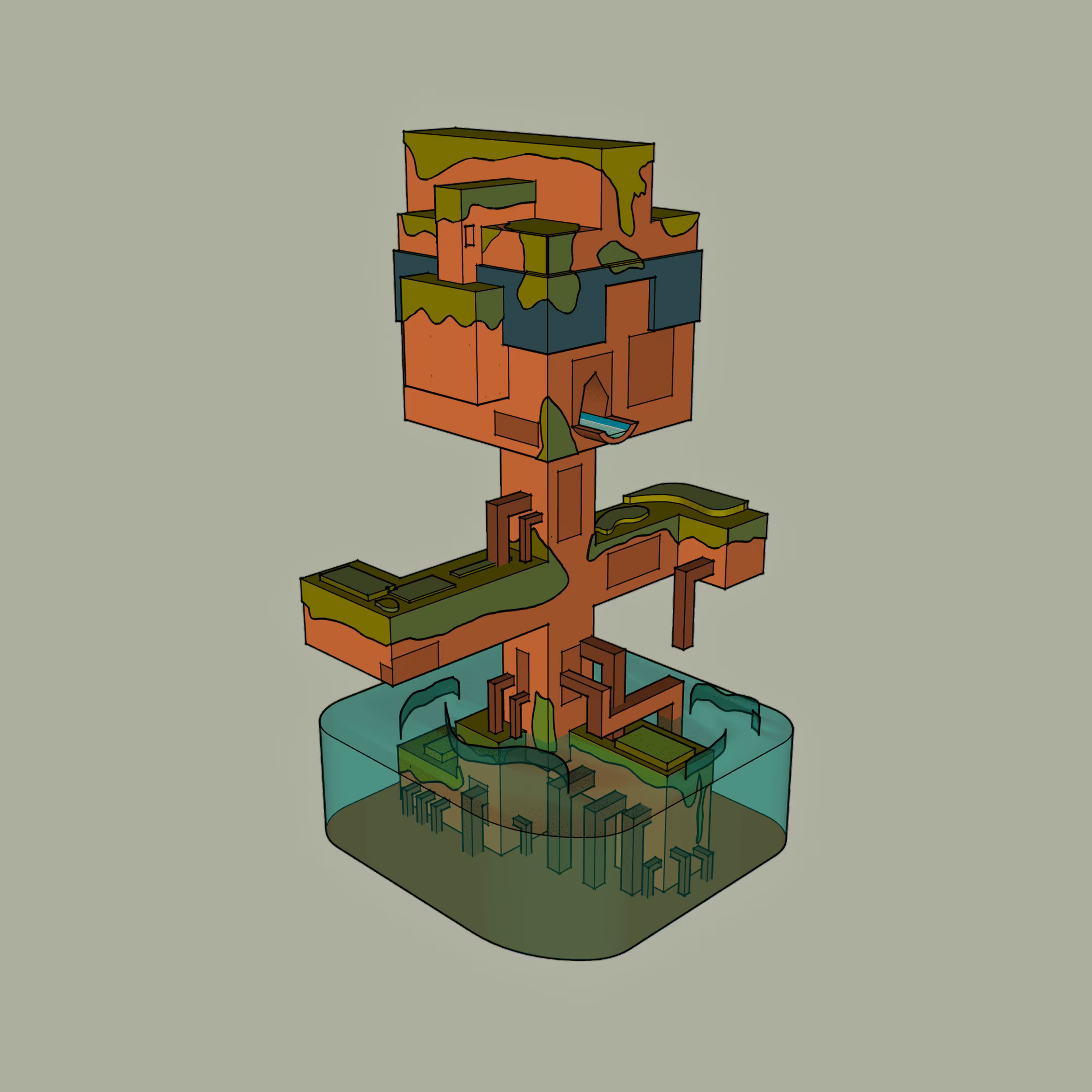 BrickBeads #5107 - RootGrove