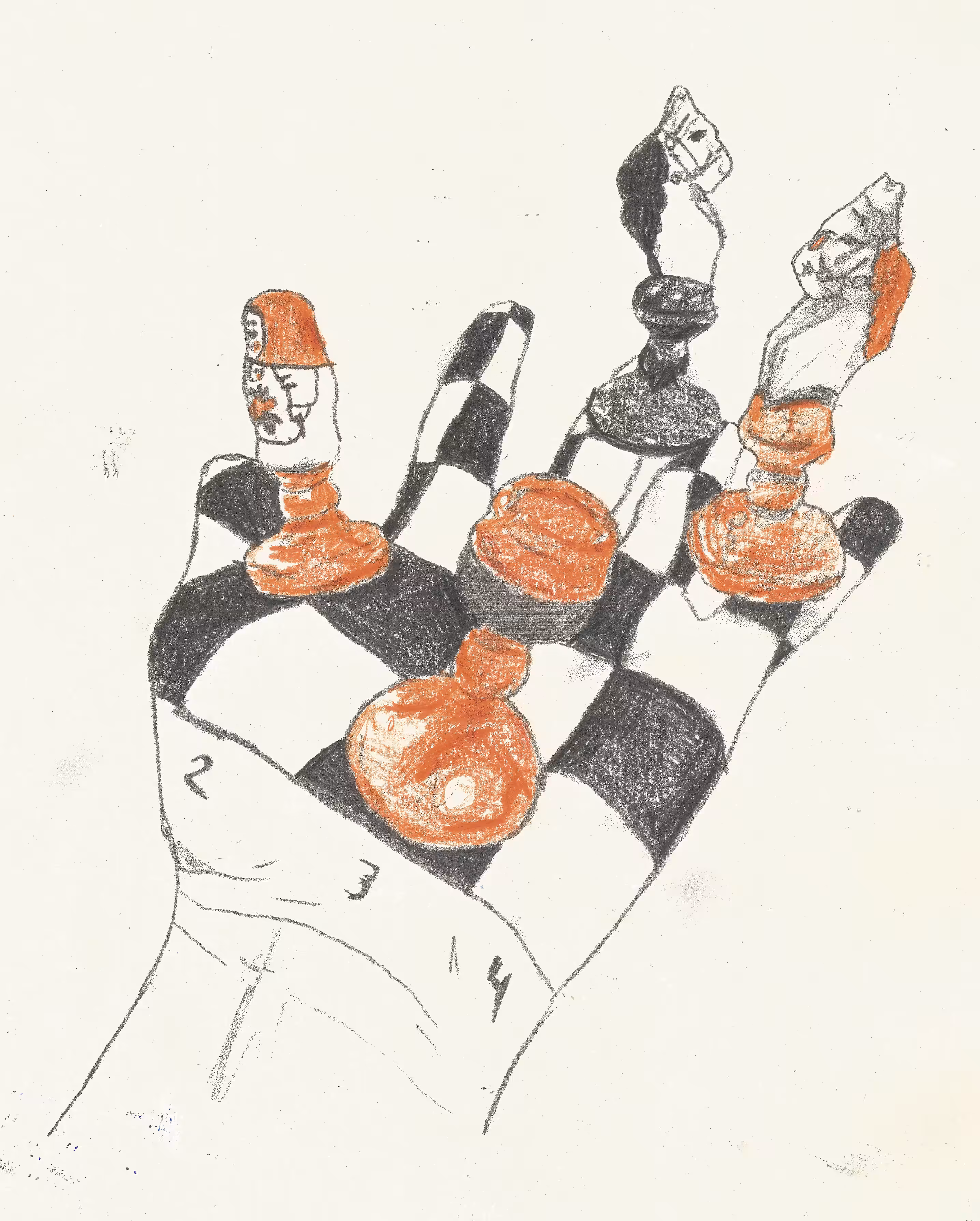 chess hand