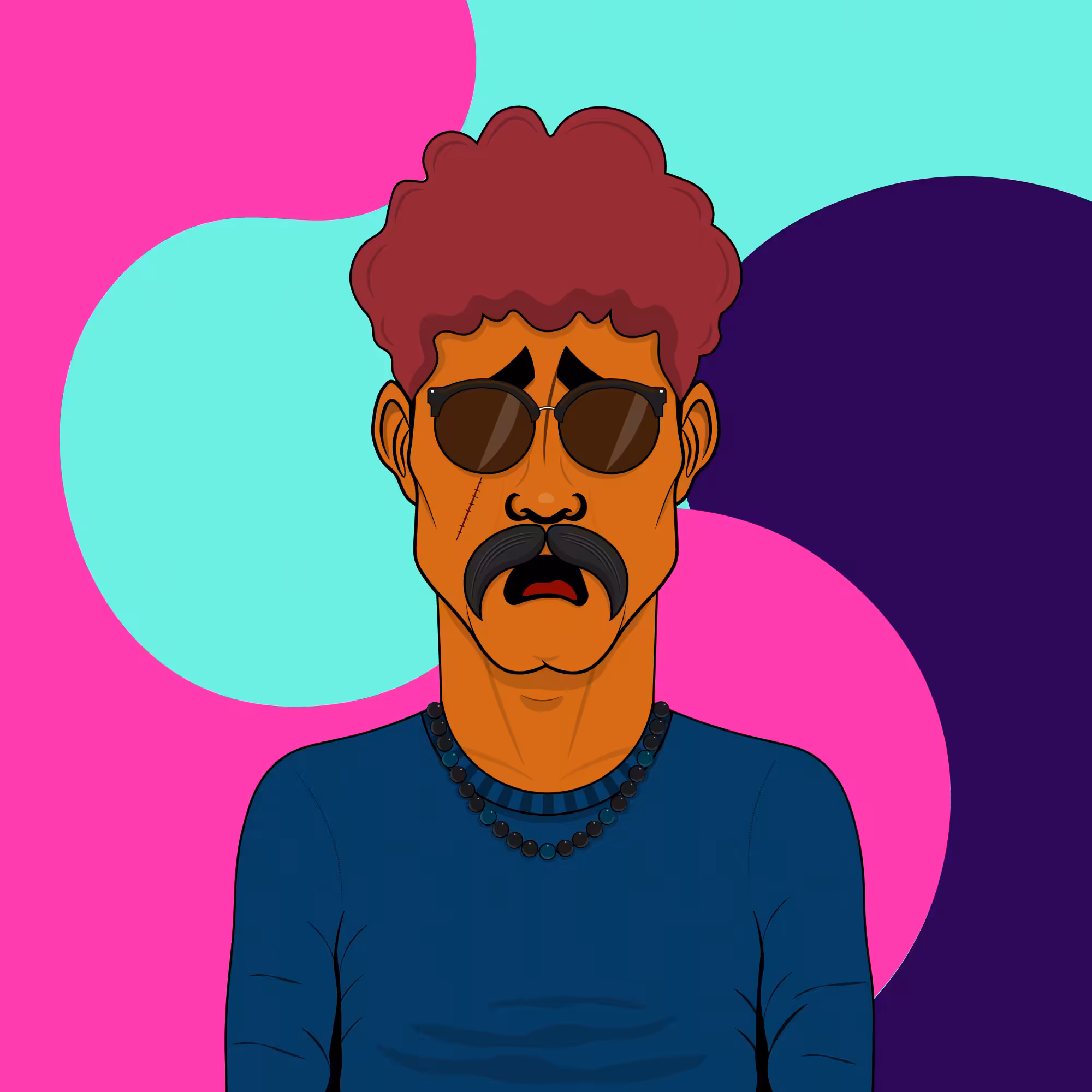 Mustachioed #27