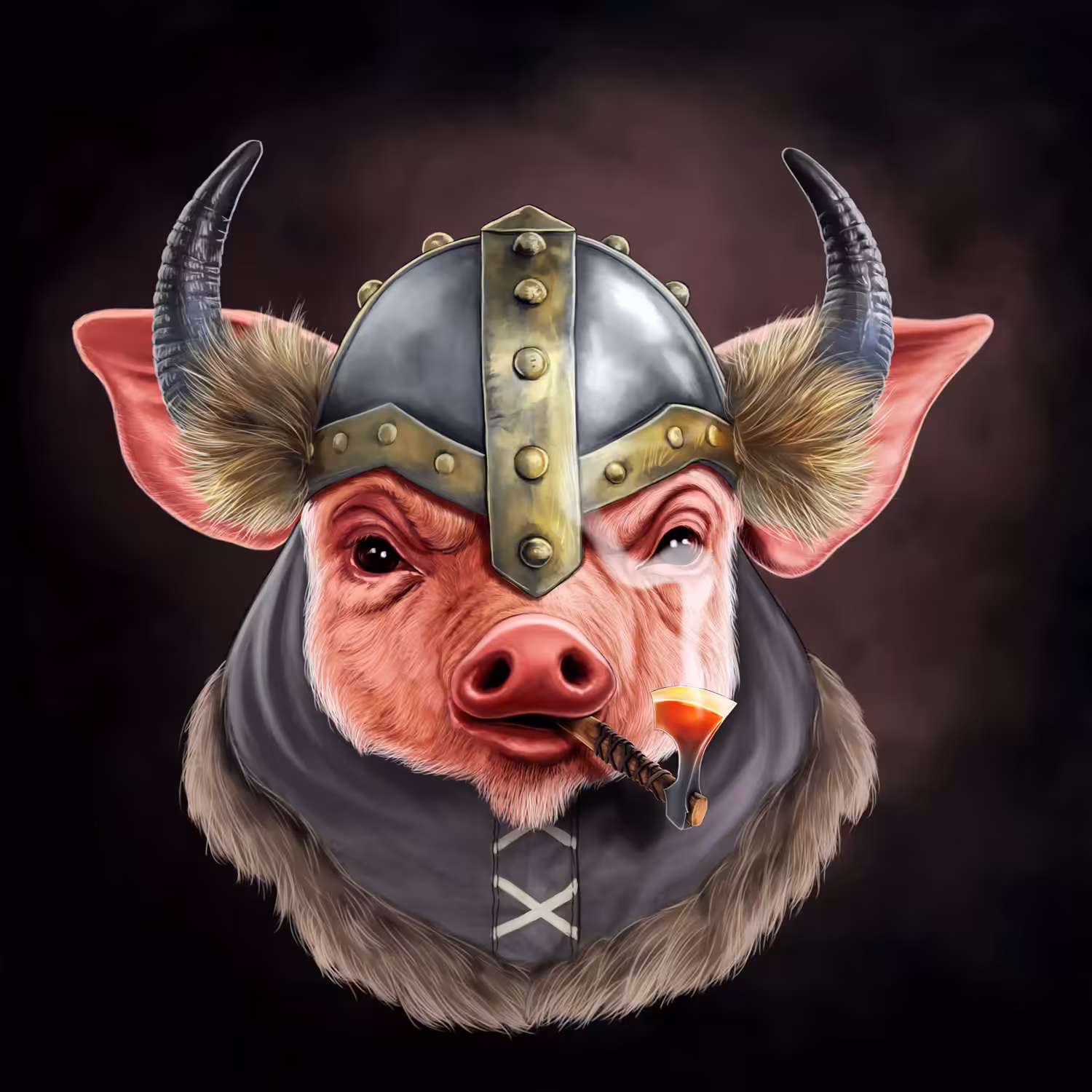 #061 Viking pig