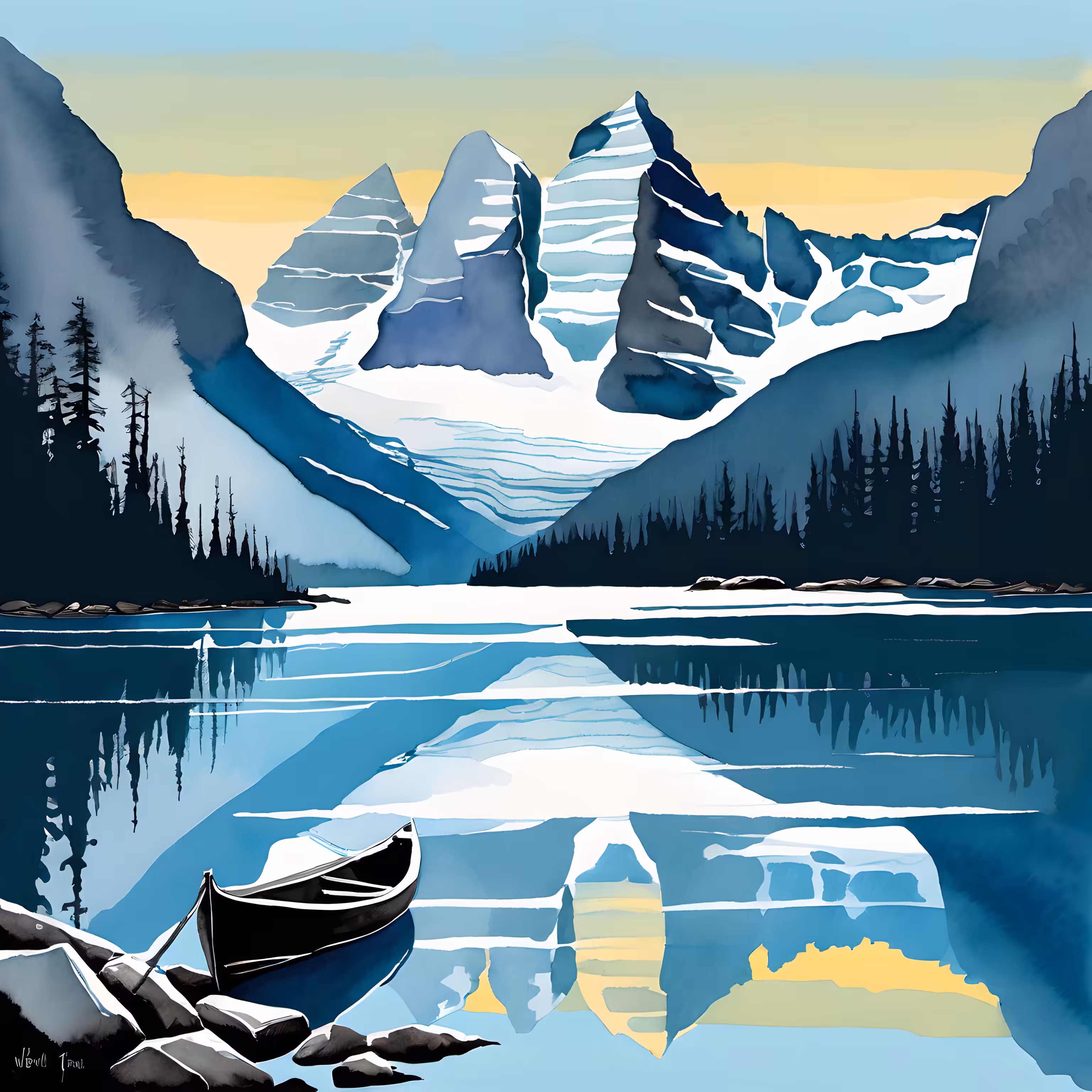 Glacial Lakes #91