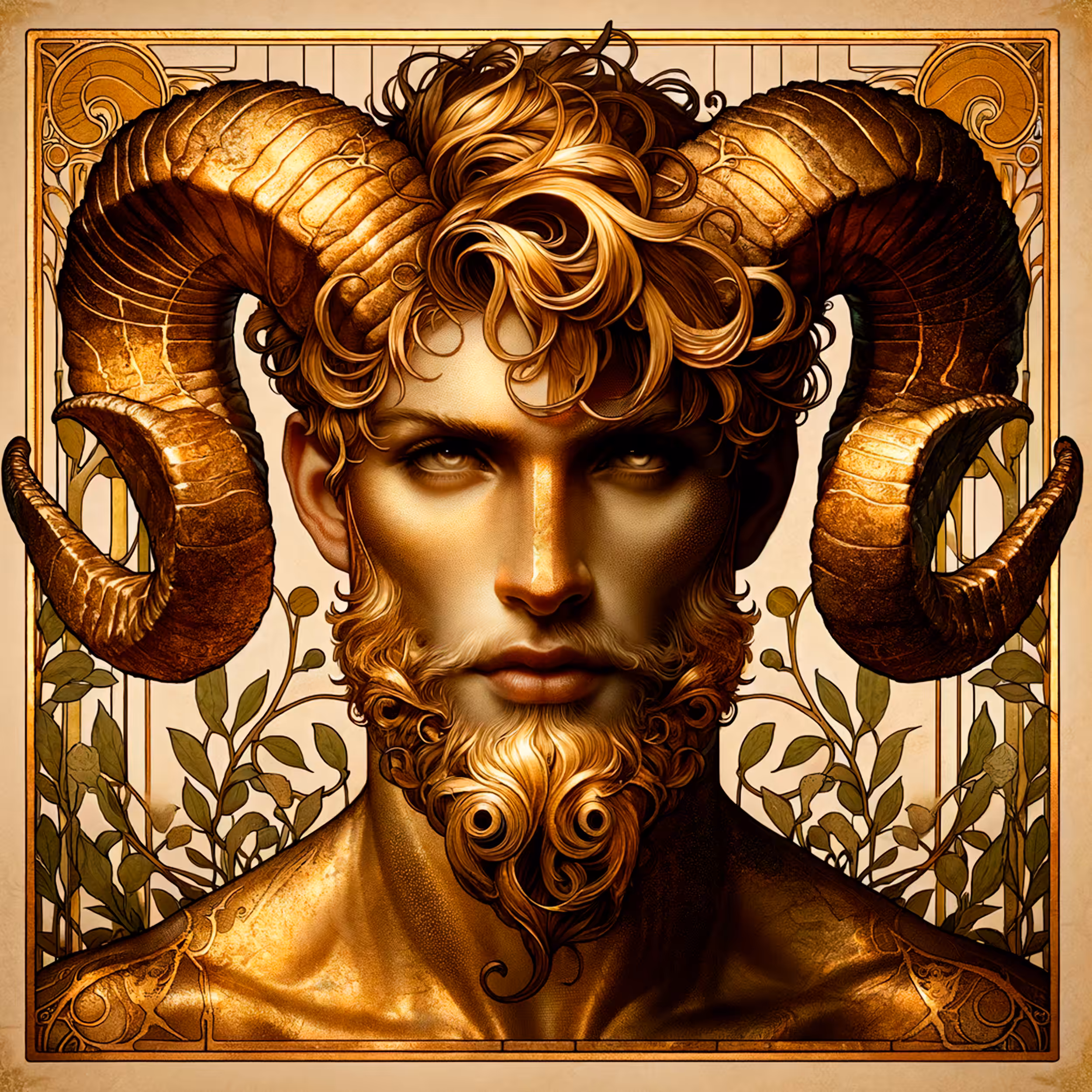 Alchemy Nouveau - The gaze of a satyr
