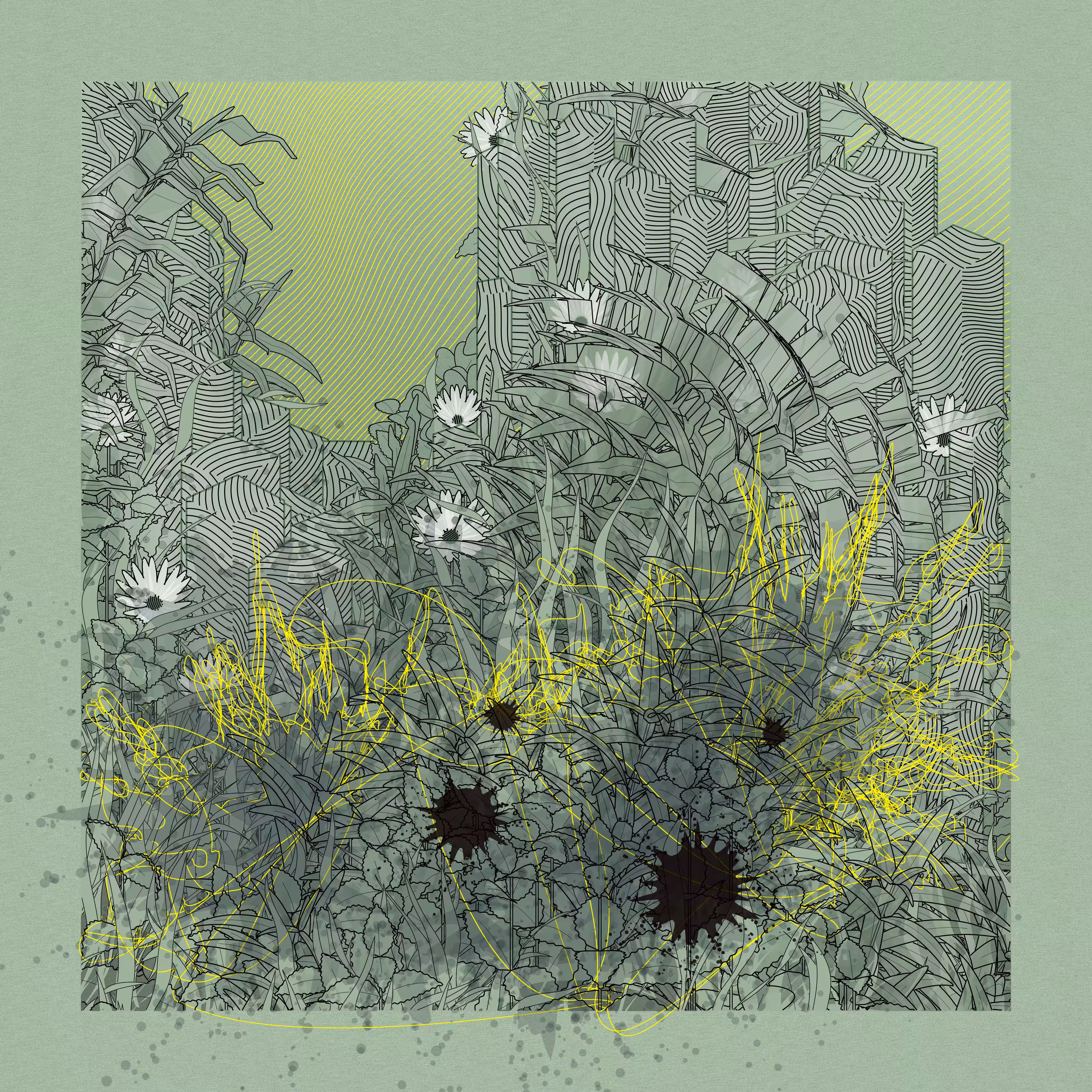 Landscape with Carbon Capture #10006