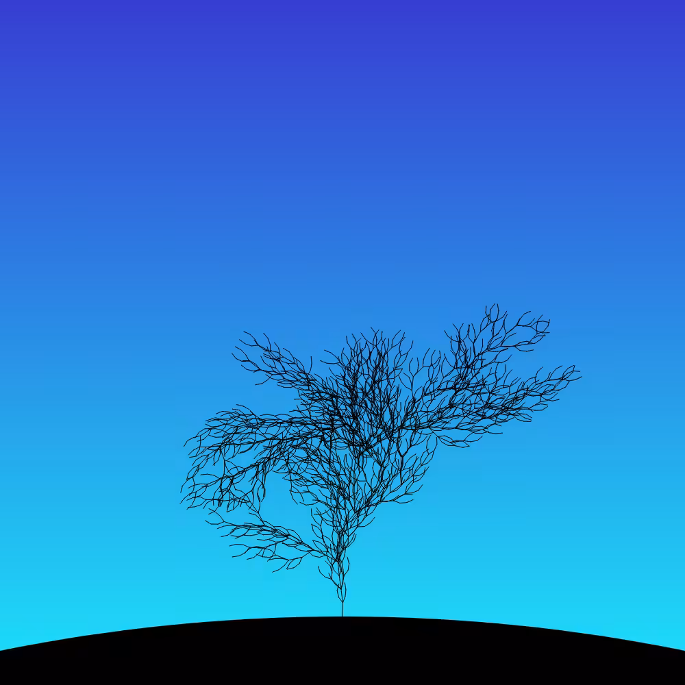 Fractal-Lsystem Tree #20