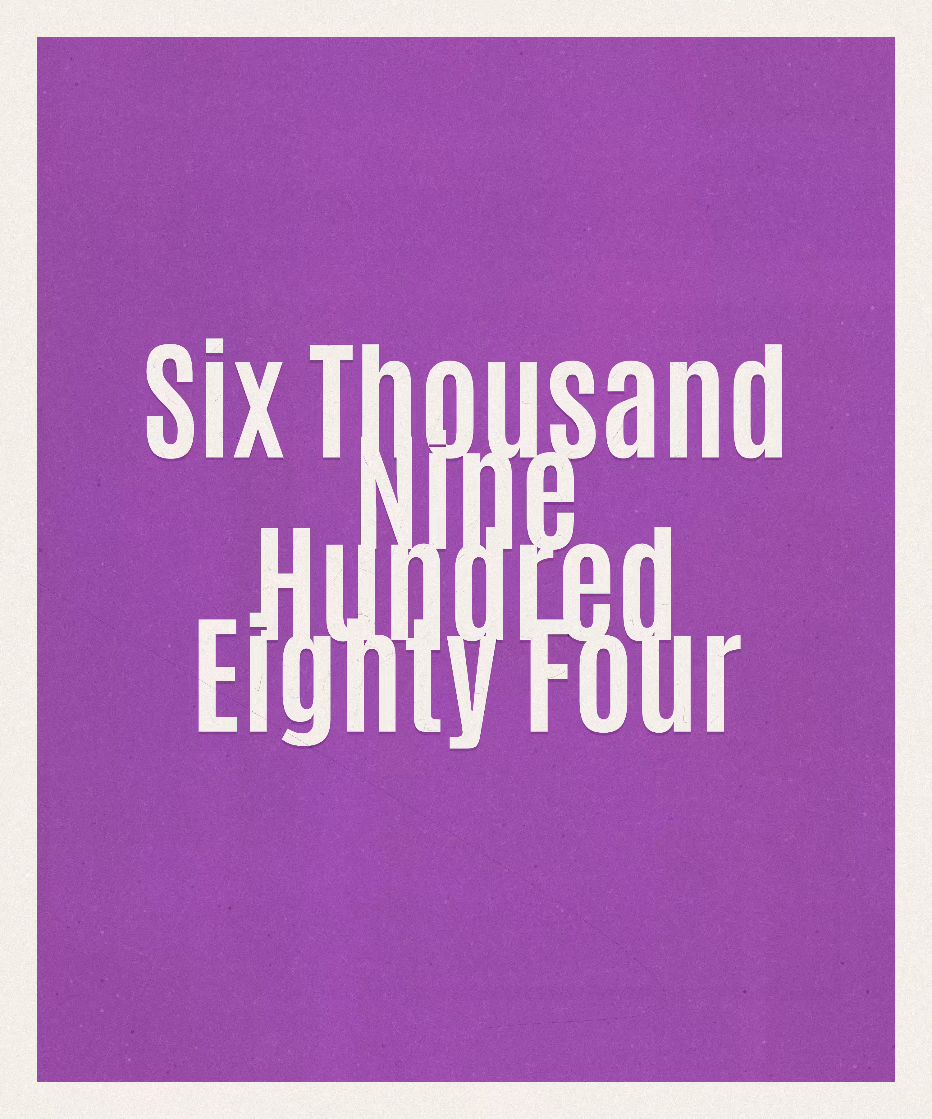 Count #6984
