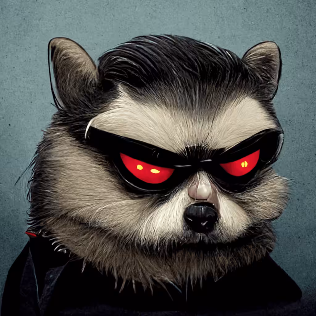Rug Pull Racoon 045