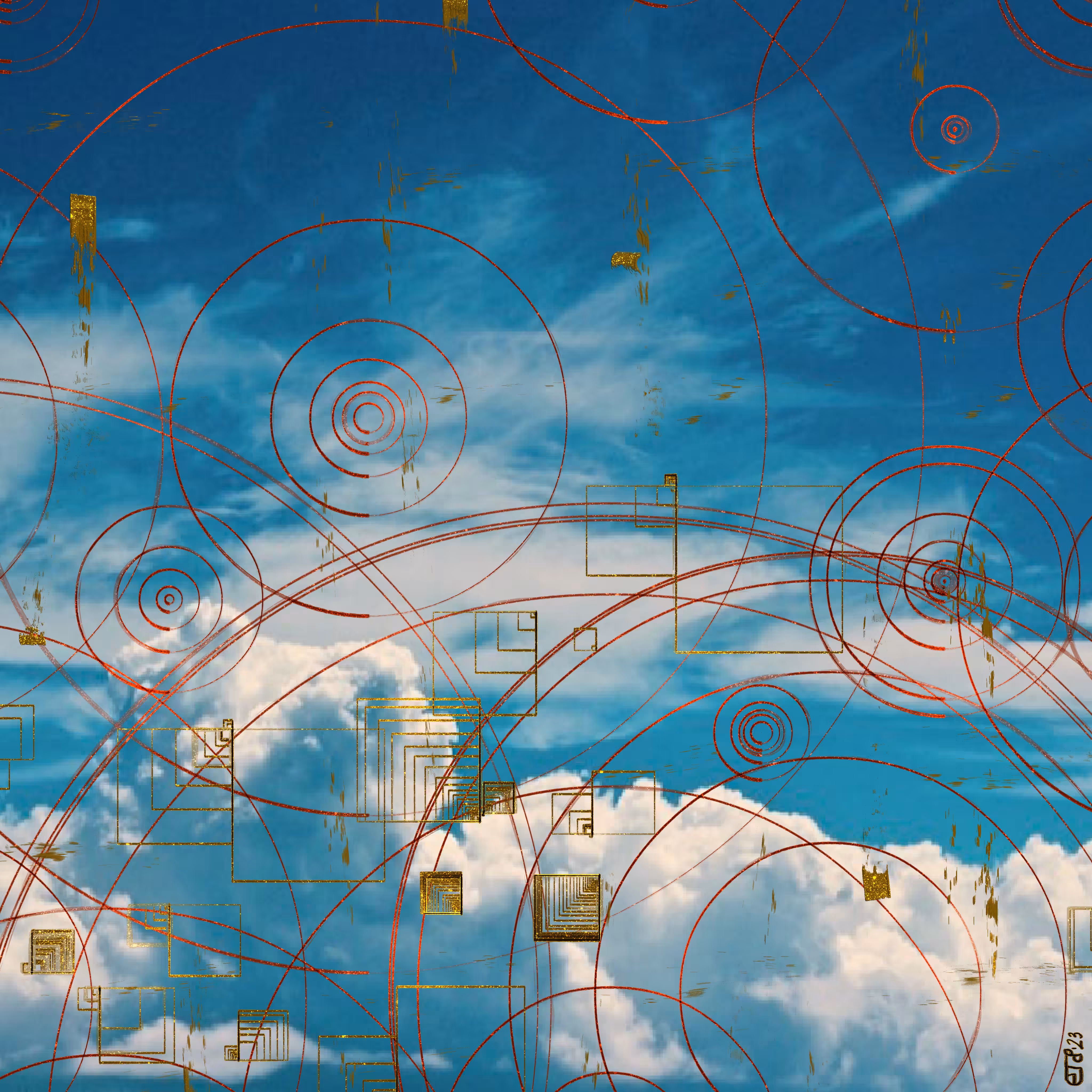 "Sky Of Circles"