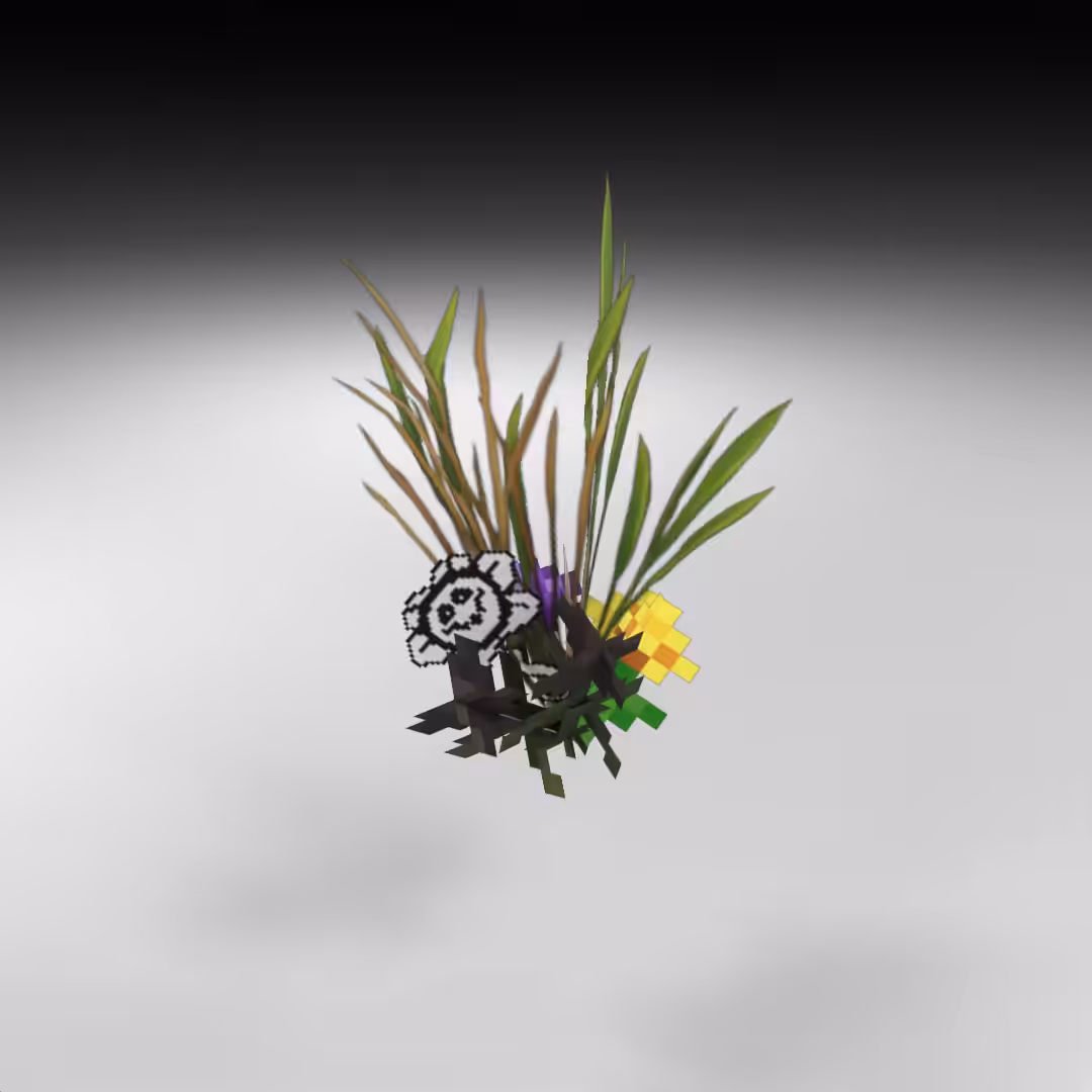 Hand-hacked Bouquet 143