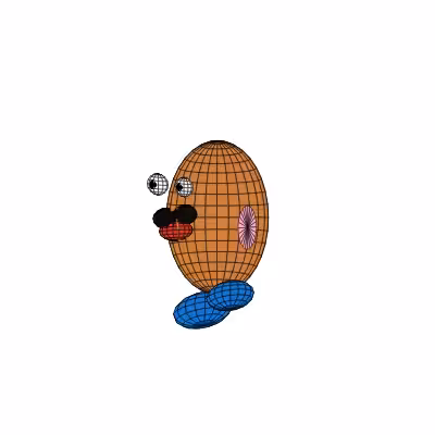 spinning potato #1