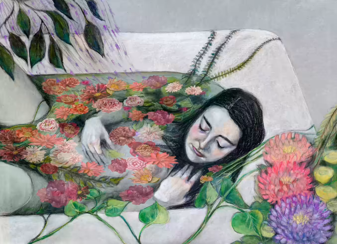 Laini Eckardt: Ophelia in the Bath #2