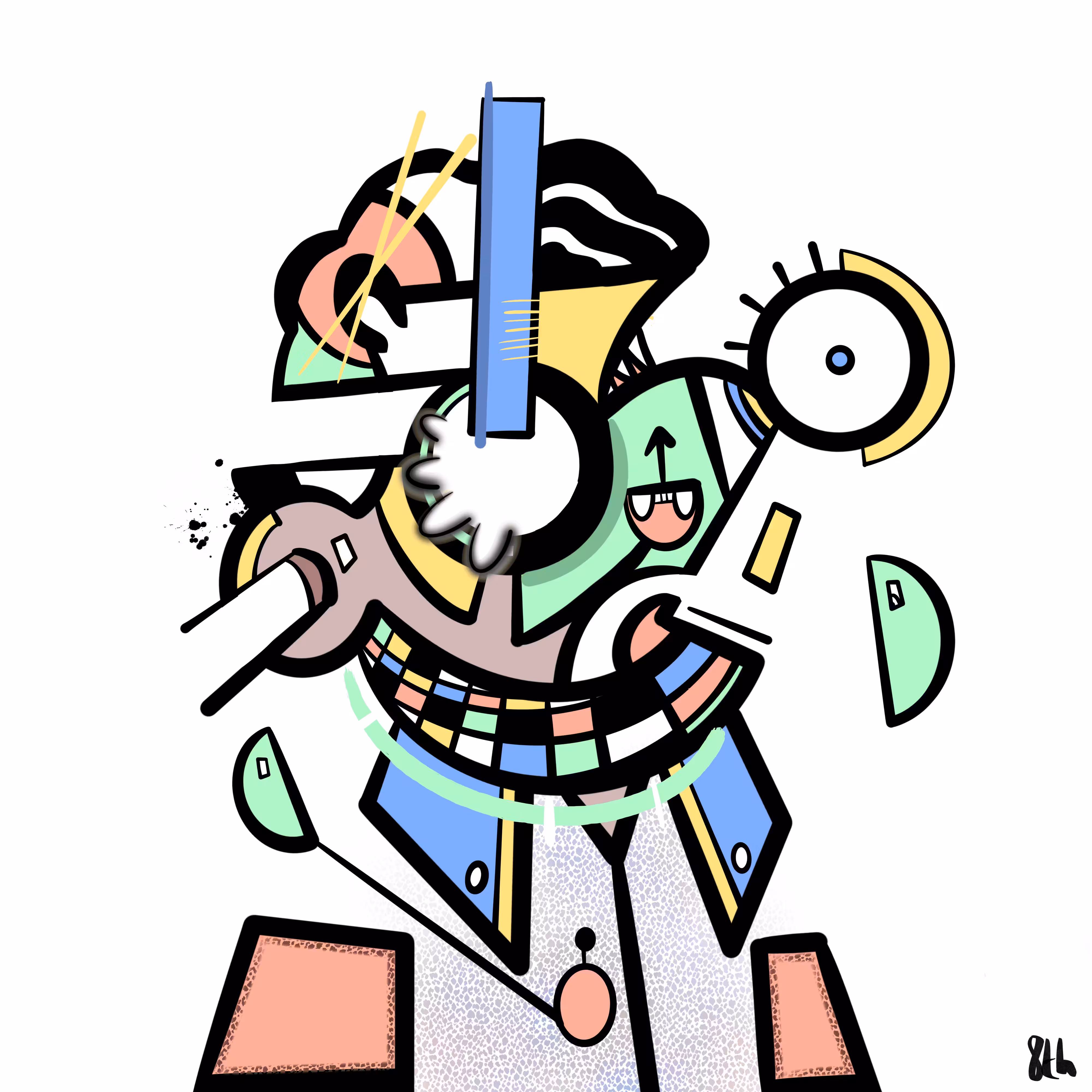 Geo Doodle #9616