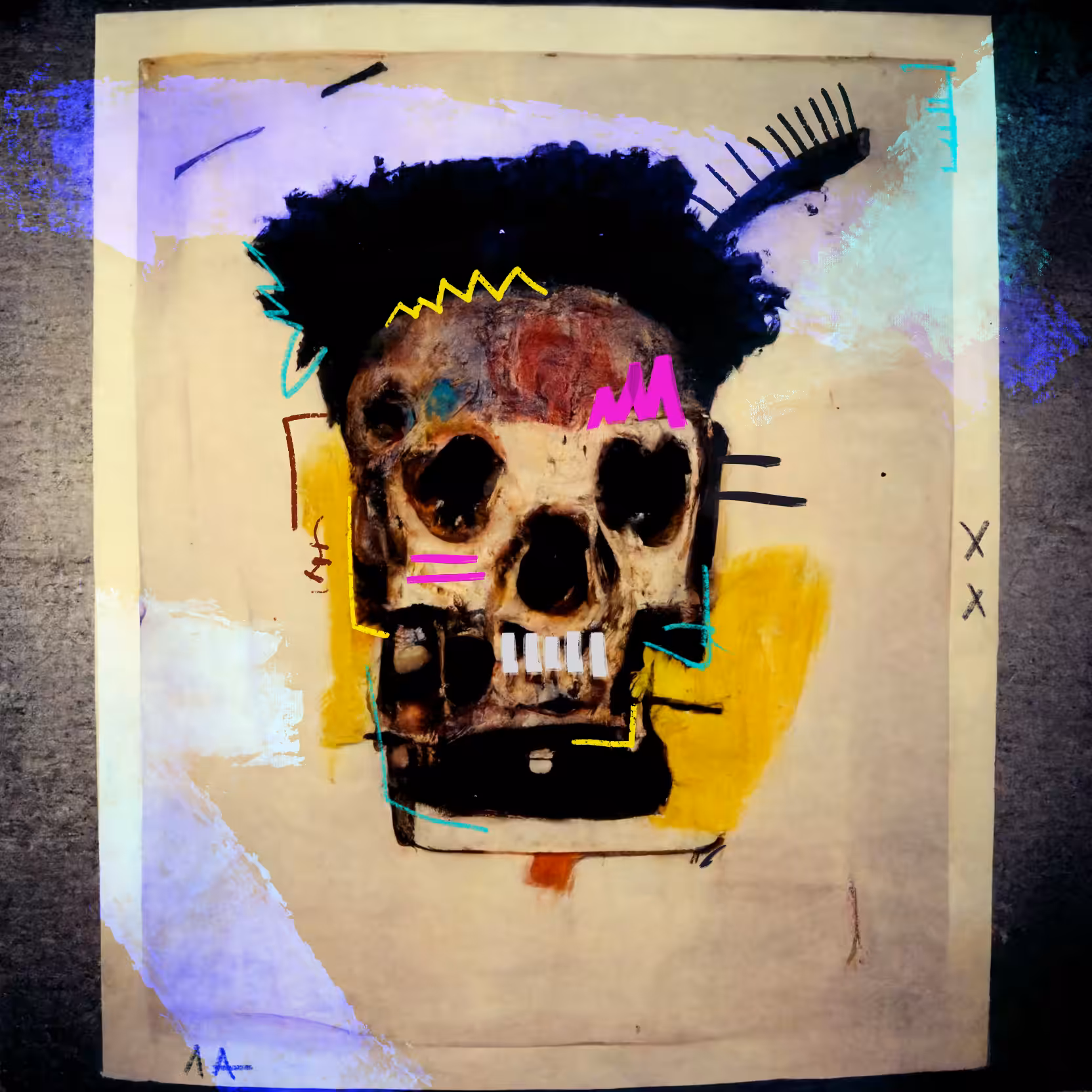 POLAROID SKULL 000