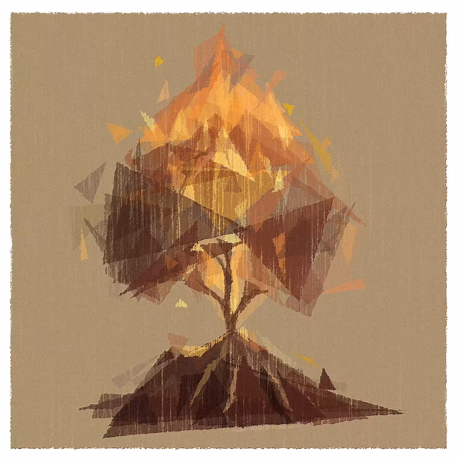 Eternal Flame. The Incarnation. The Burning Bush.