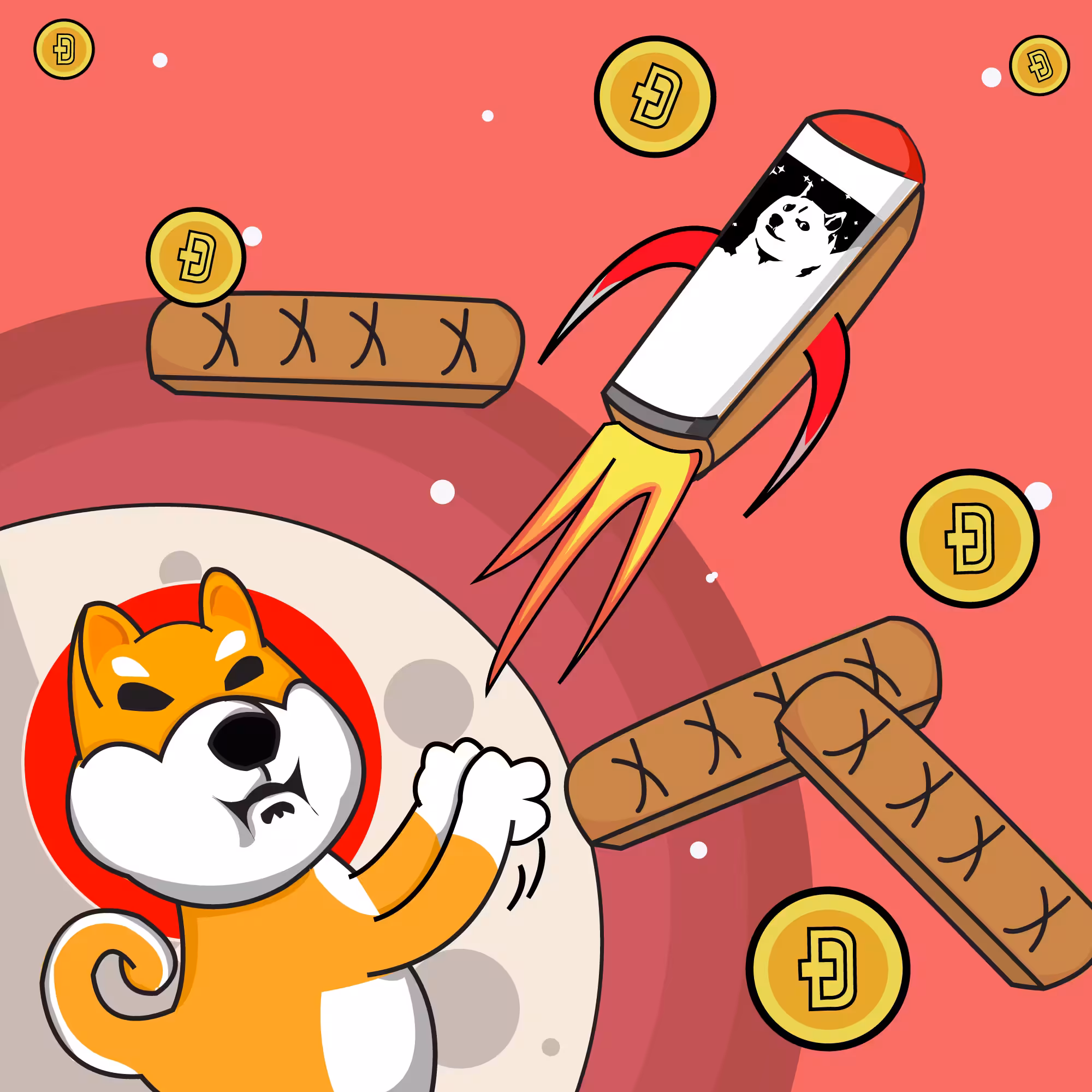 Dogecoin has left Earth