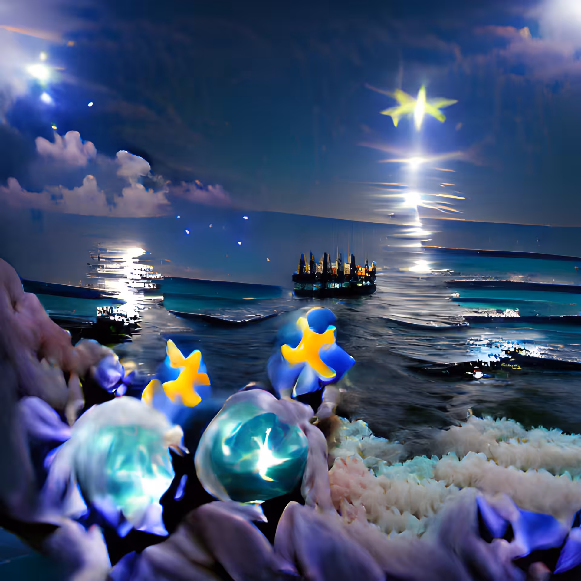 Moonlit Ocean