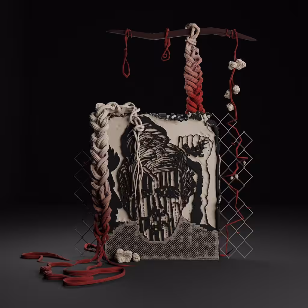 Woven White Fiber of Justice