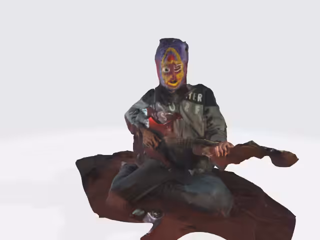 Shiver Plays Guitar