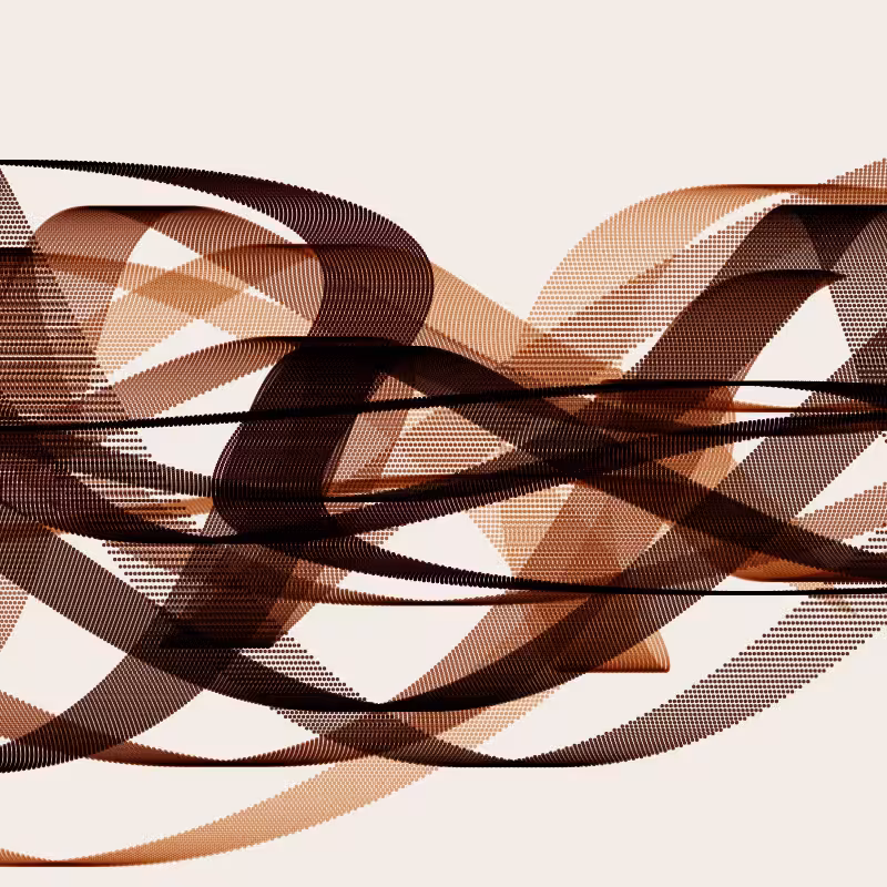 Ben Day Ribbons #15
