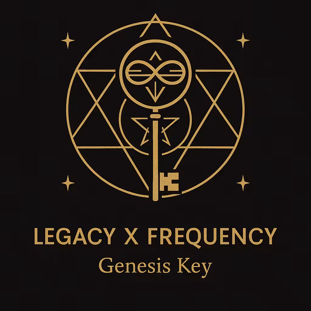 LEGACY X FREQUENCY – Genesis Key
