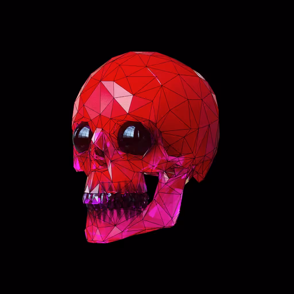 Diamond skull - Berry Dude