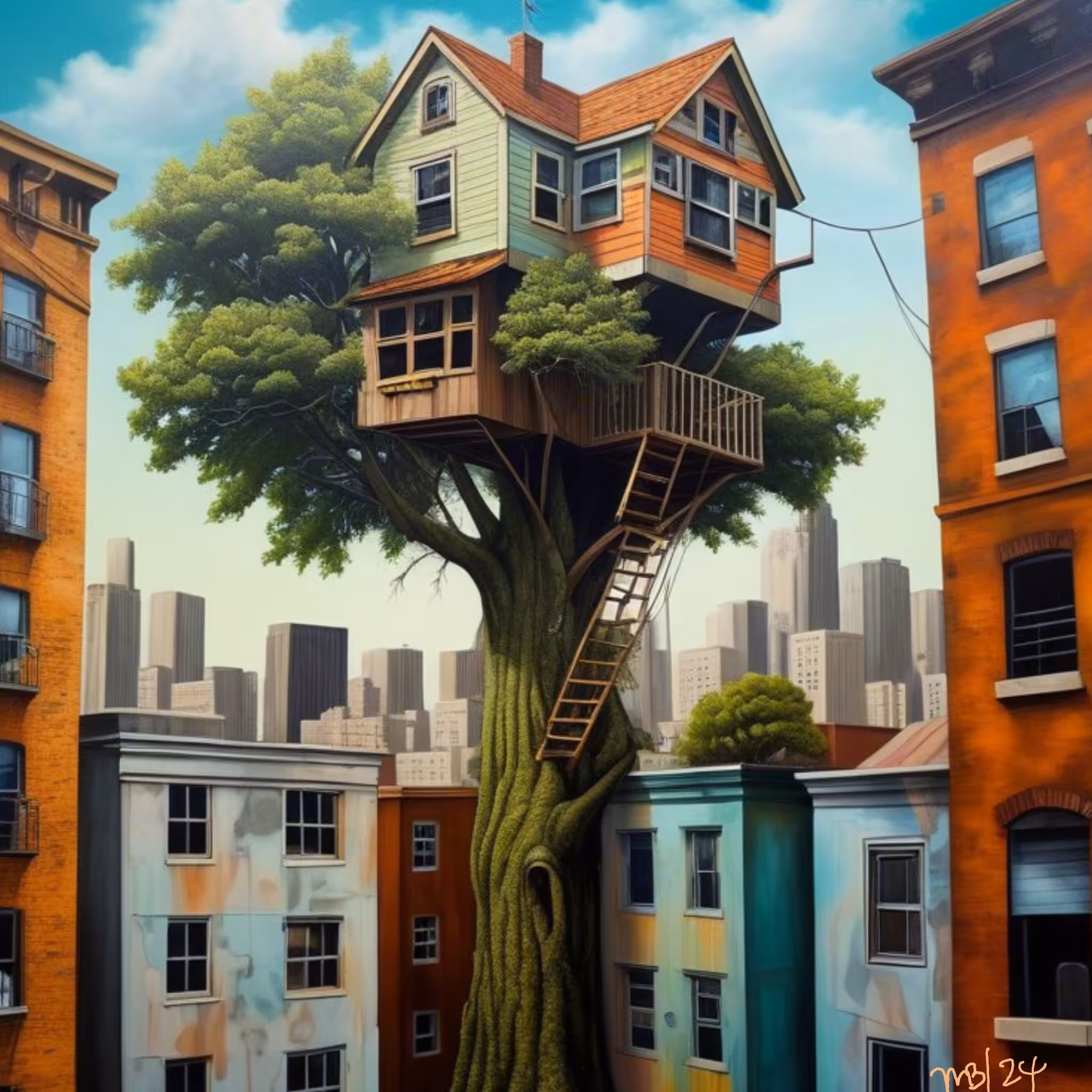 Urban tree house 2
