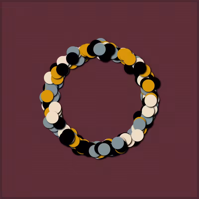 pulsating circles #16