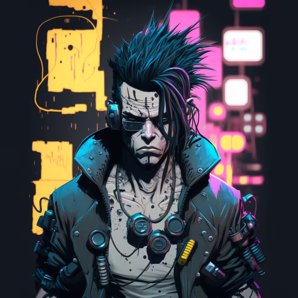 Cyberpunk Blockchain #8