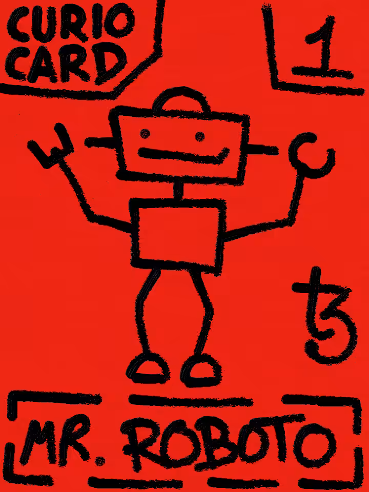 Roboto - Curio Card