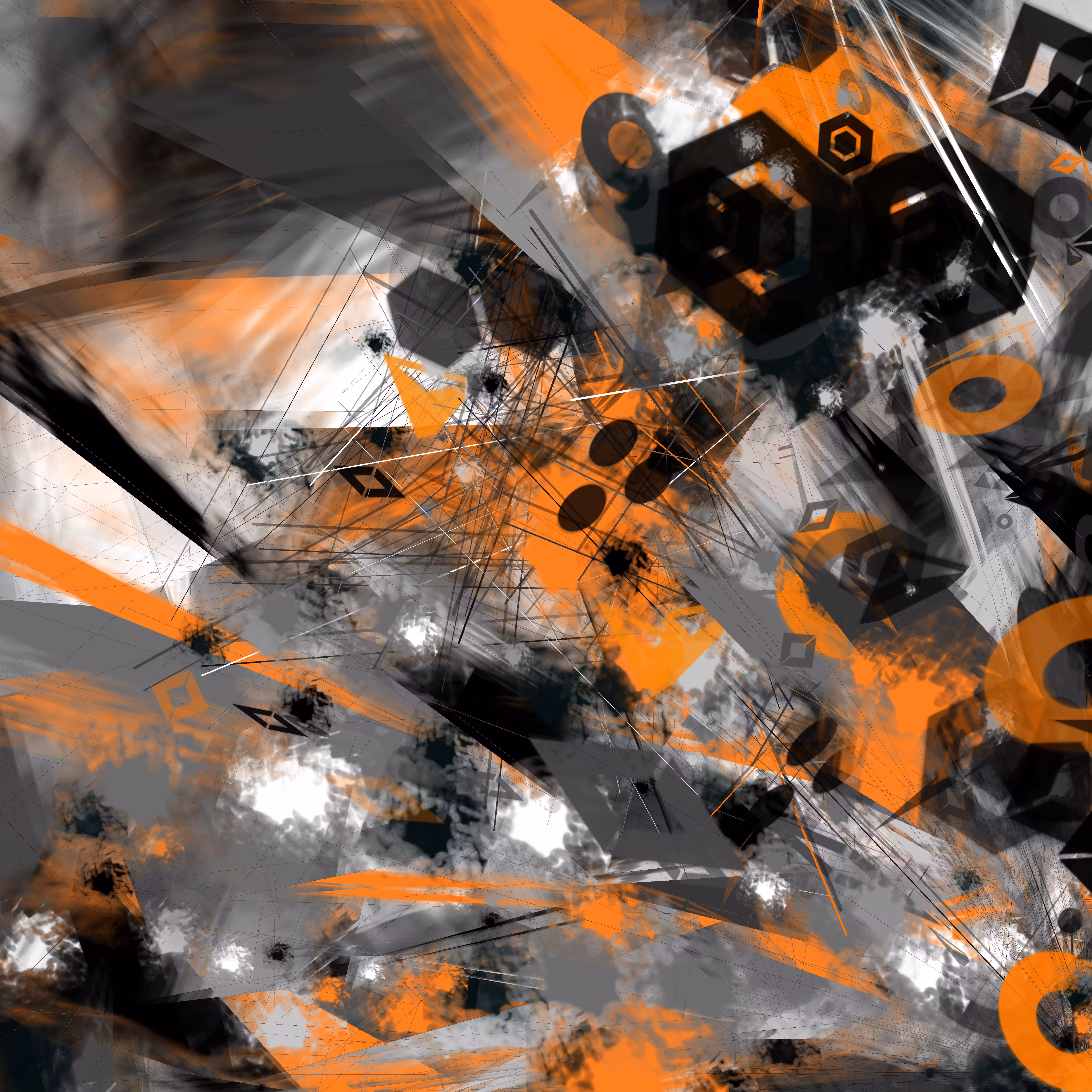 Generative Arts: Abstract Objects Generative Computer Art by P5js and ArtH2O #02