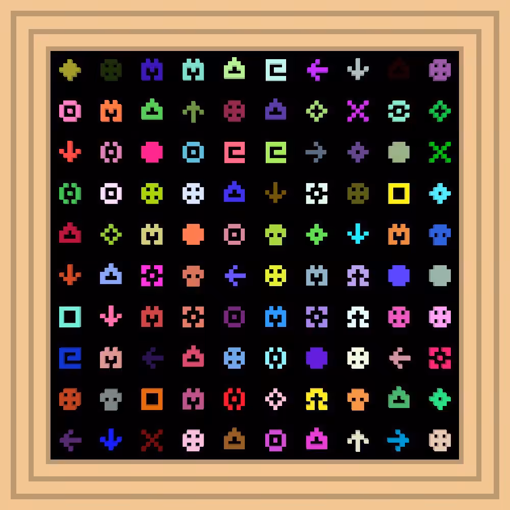 jjjjjohn :: Procedural Symbols #268/1000