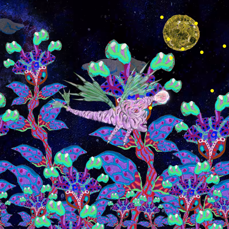 Fireflies and Flower Gardens #65