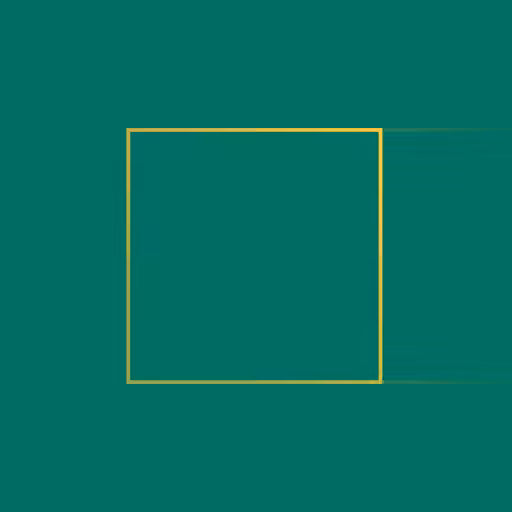 Yellow Square Green Field