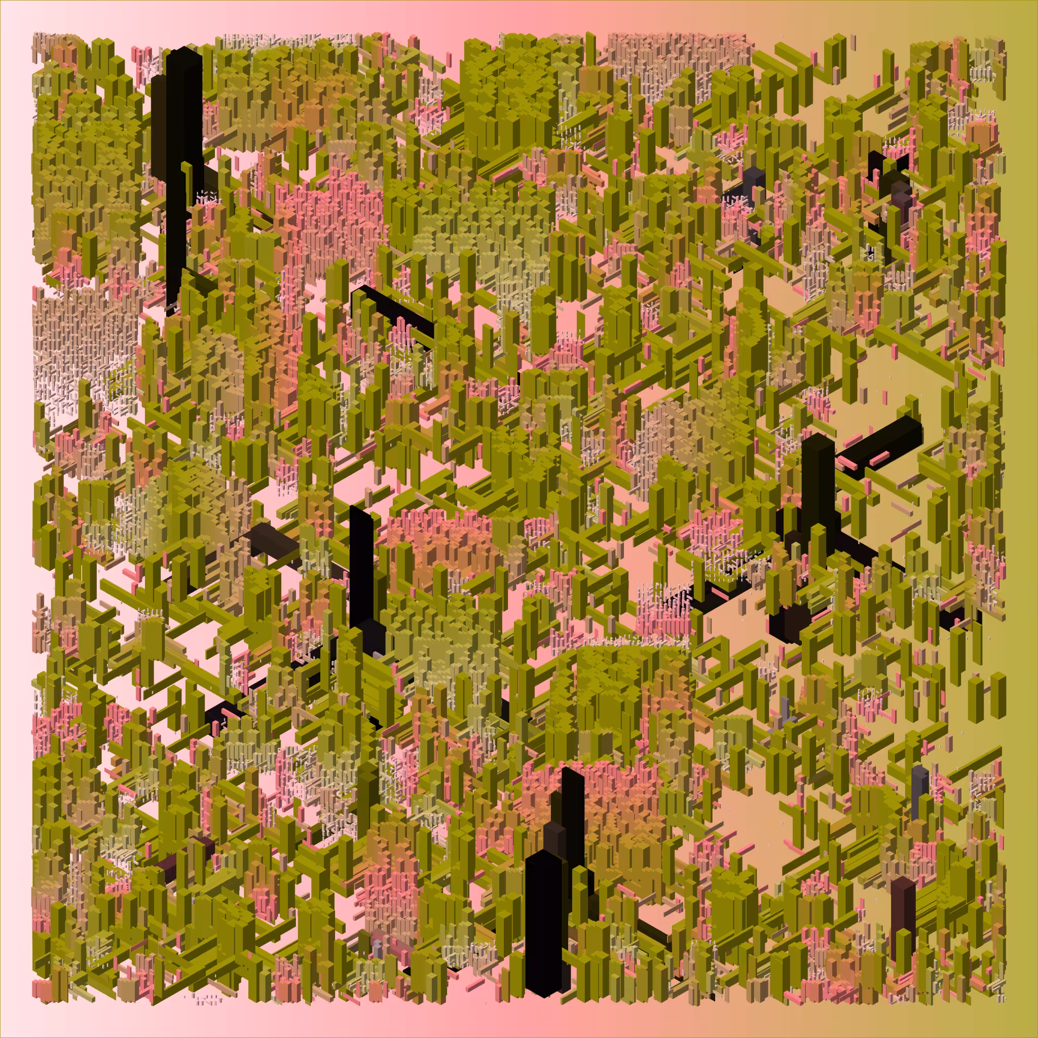 Lime Brass Hyacinth #406