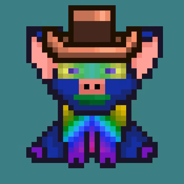 Punk Pig #00184