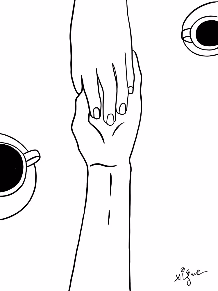 Coffee hands #1